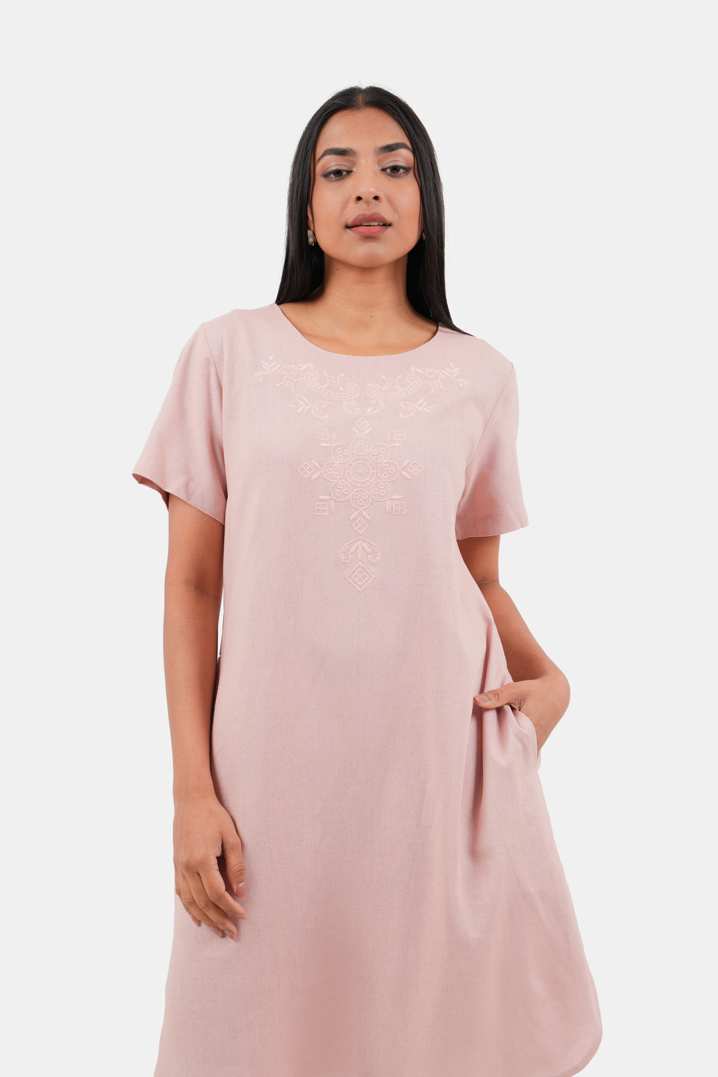 Envogue Ladies Linen Dress