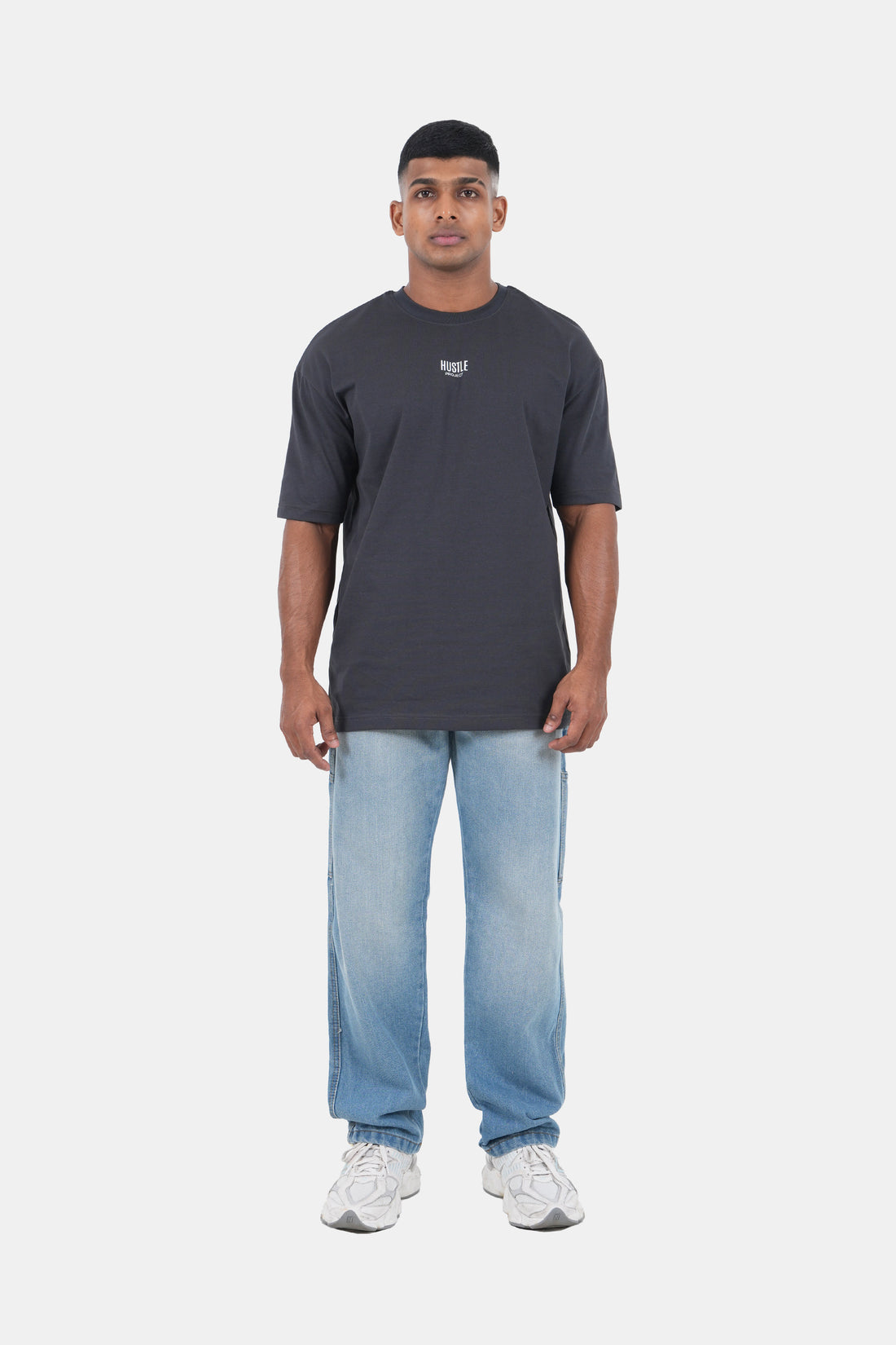 Hustle Jersey Vibes Men's Relax Fit Printed T-Shirt