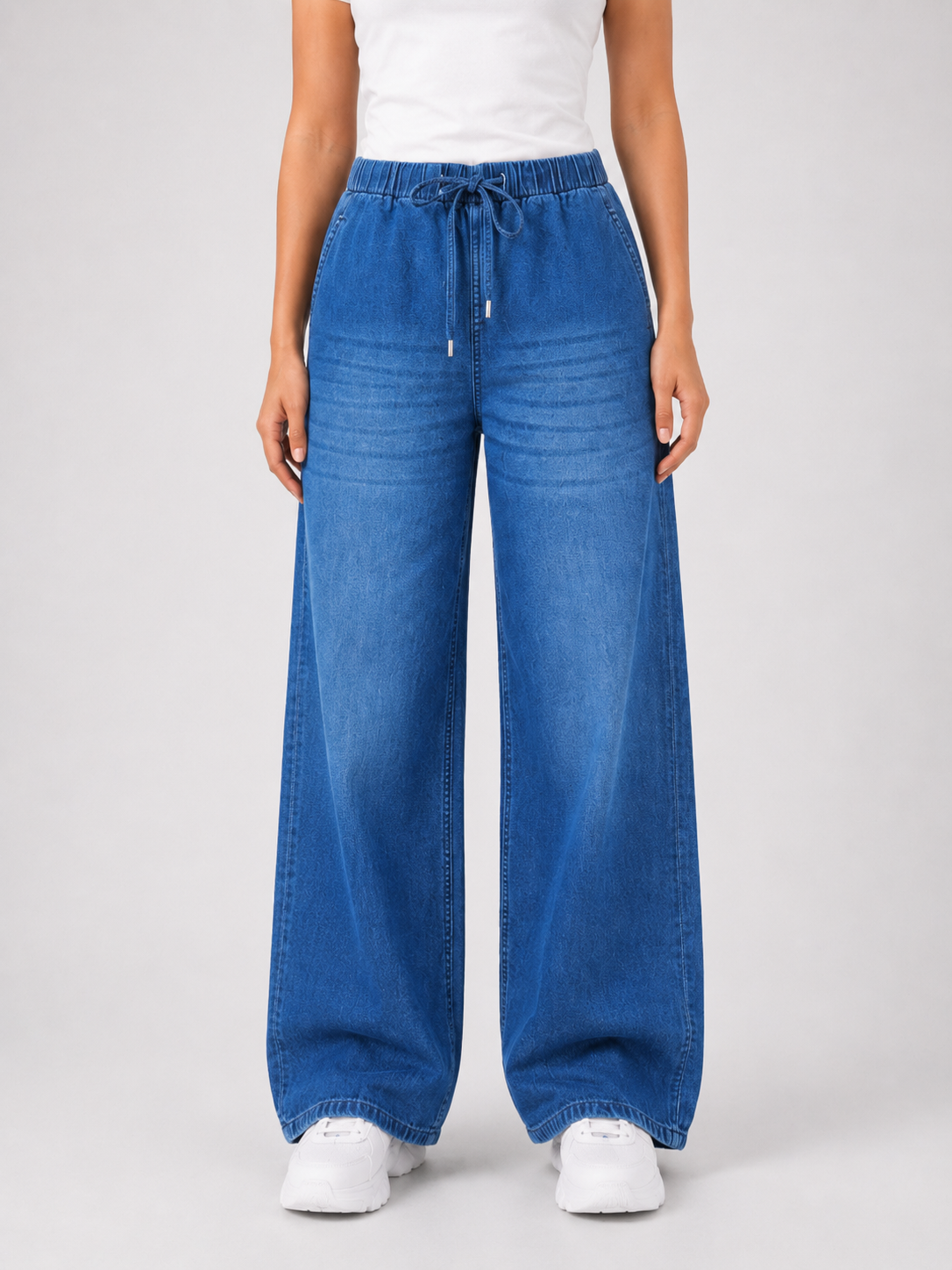 MODANO Women's Jeans - Mid Blue