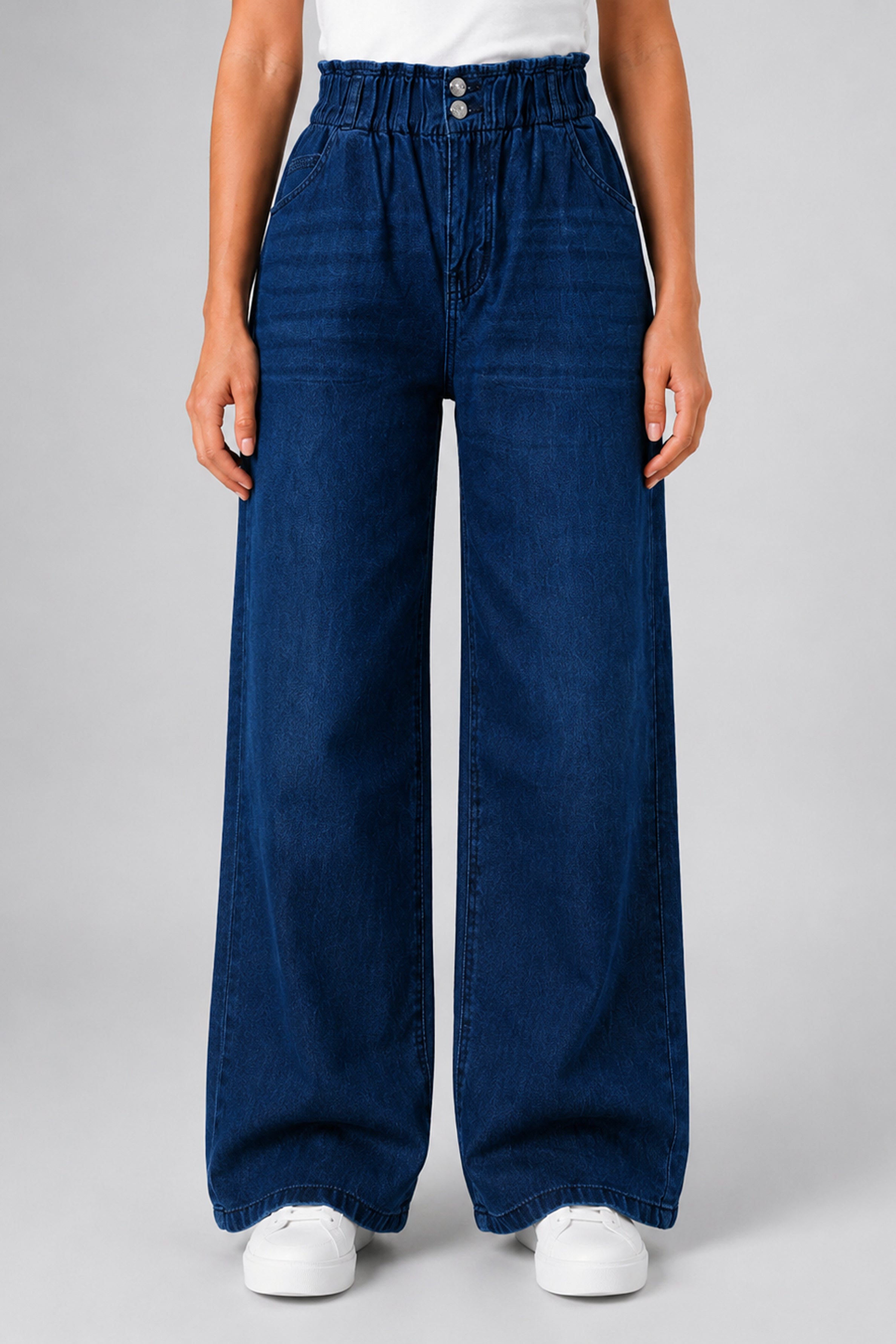 MODANO Women's Jeans - Dark Blue