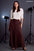 ANDRIANA Women's Striped Formal Trousers