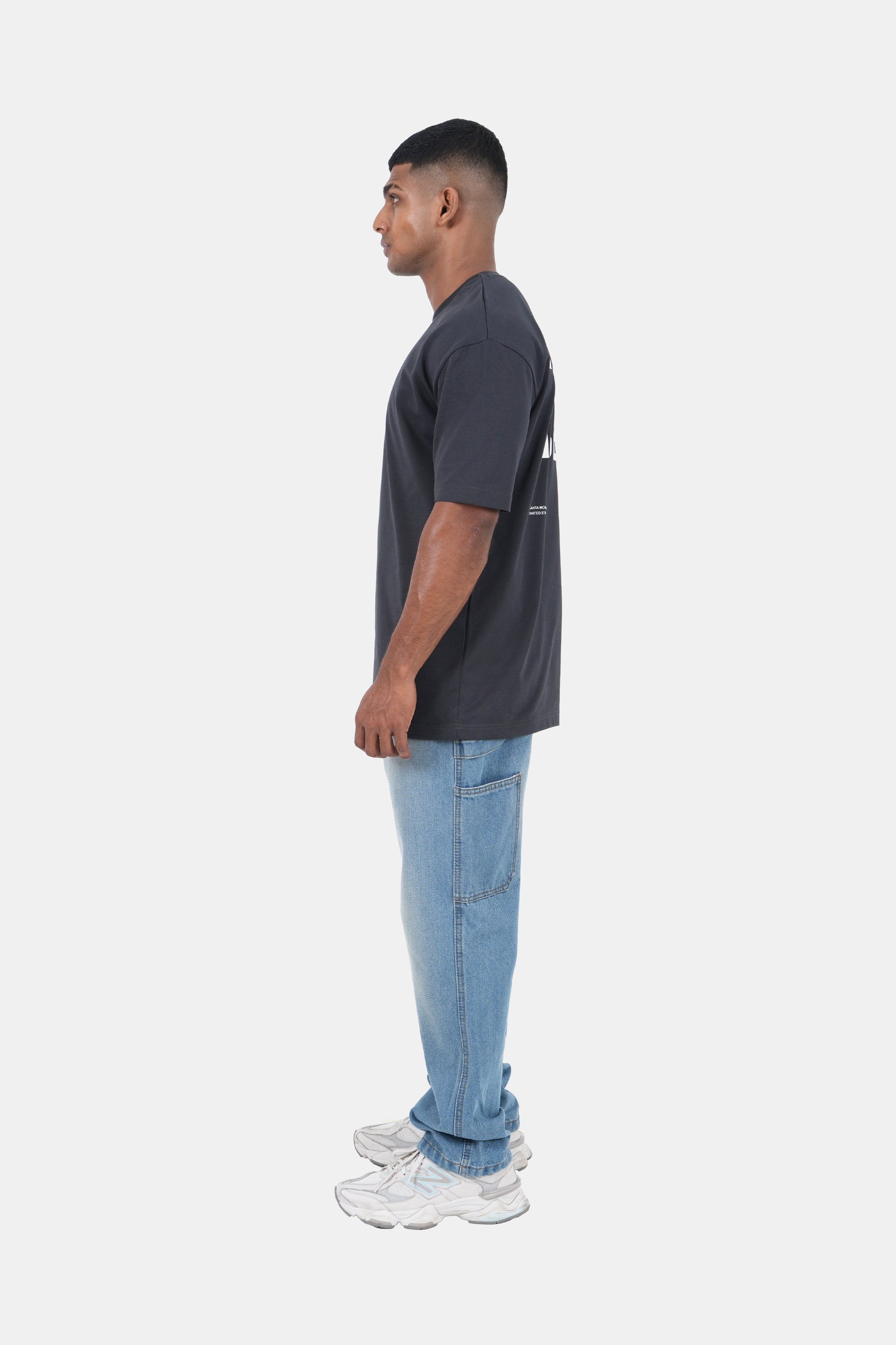 Hustle Jersey Vibes Men's Relax Fit Printed T-Shirt