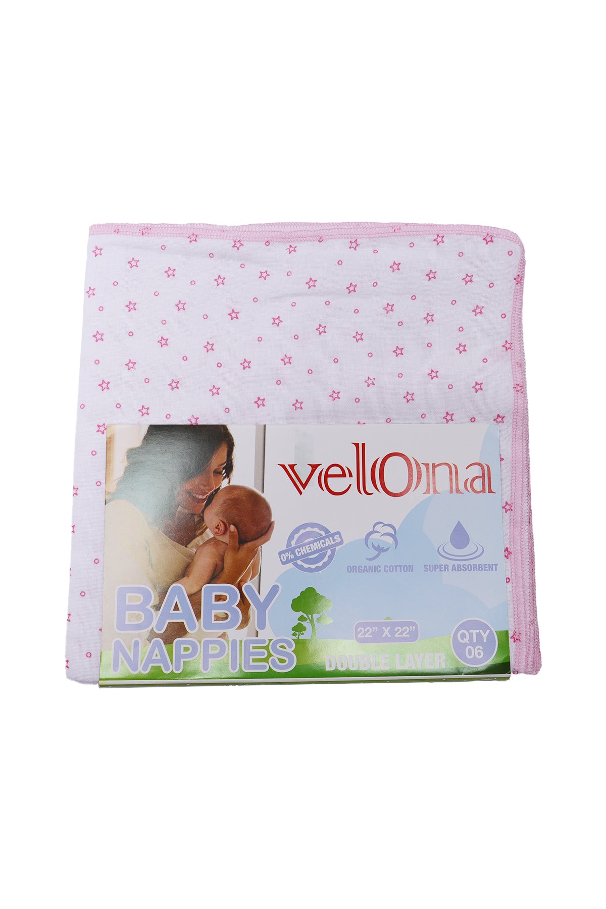 Velona Baby Nappies (6 Pcs)