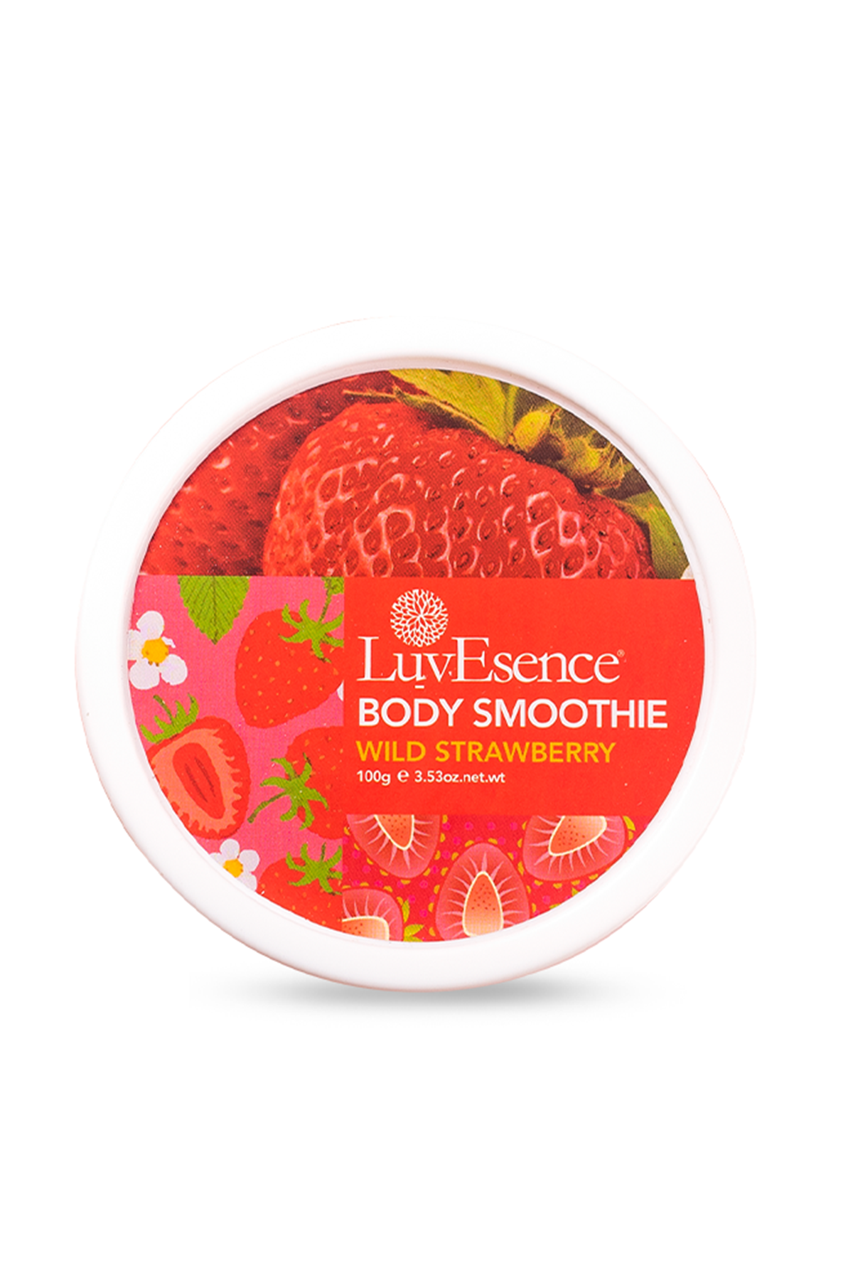 LuvEsence Women's Strawberry Body Smoothie
