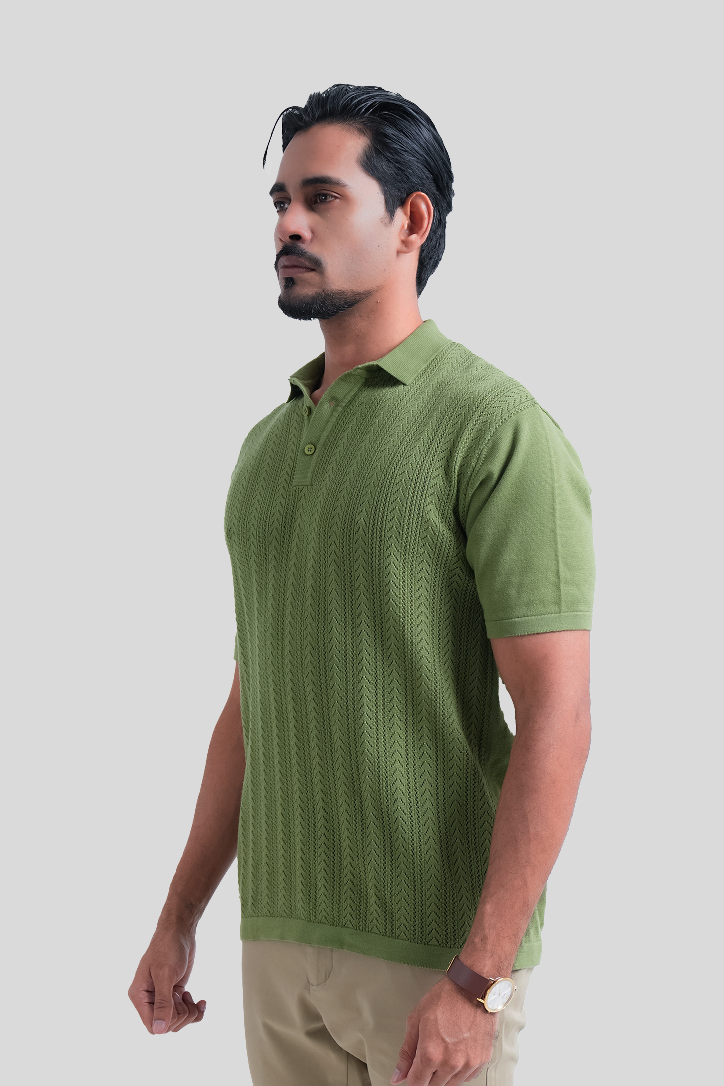 King Street Men's Polo Tee