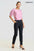 ANDRIANA Women's Striped Formal Blouse