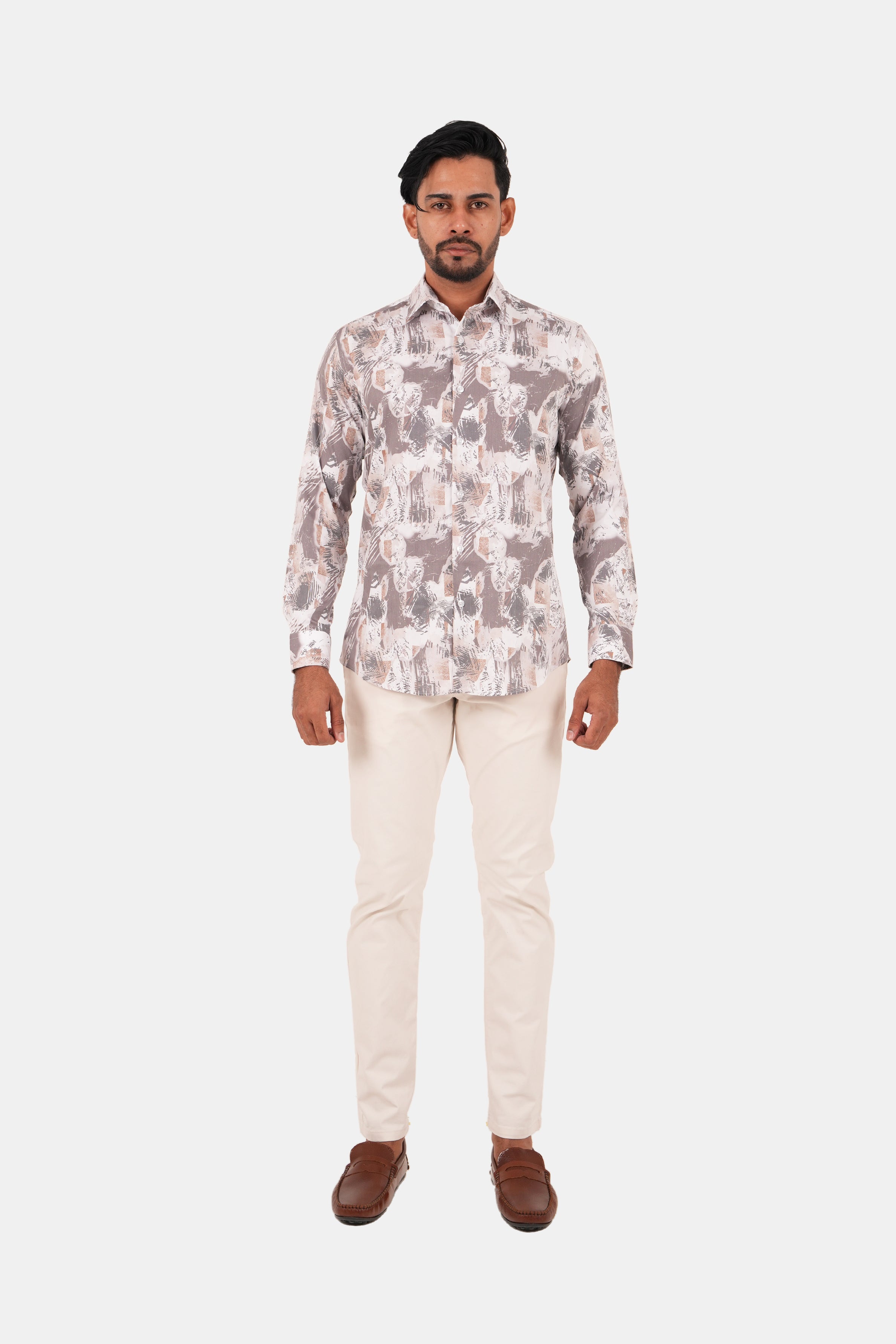 Kingstreet Modern Muse Men's Casual Linen Shirt