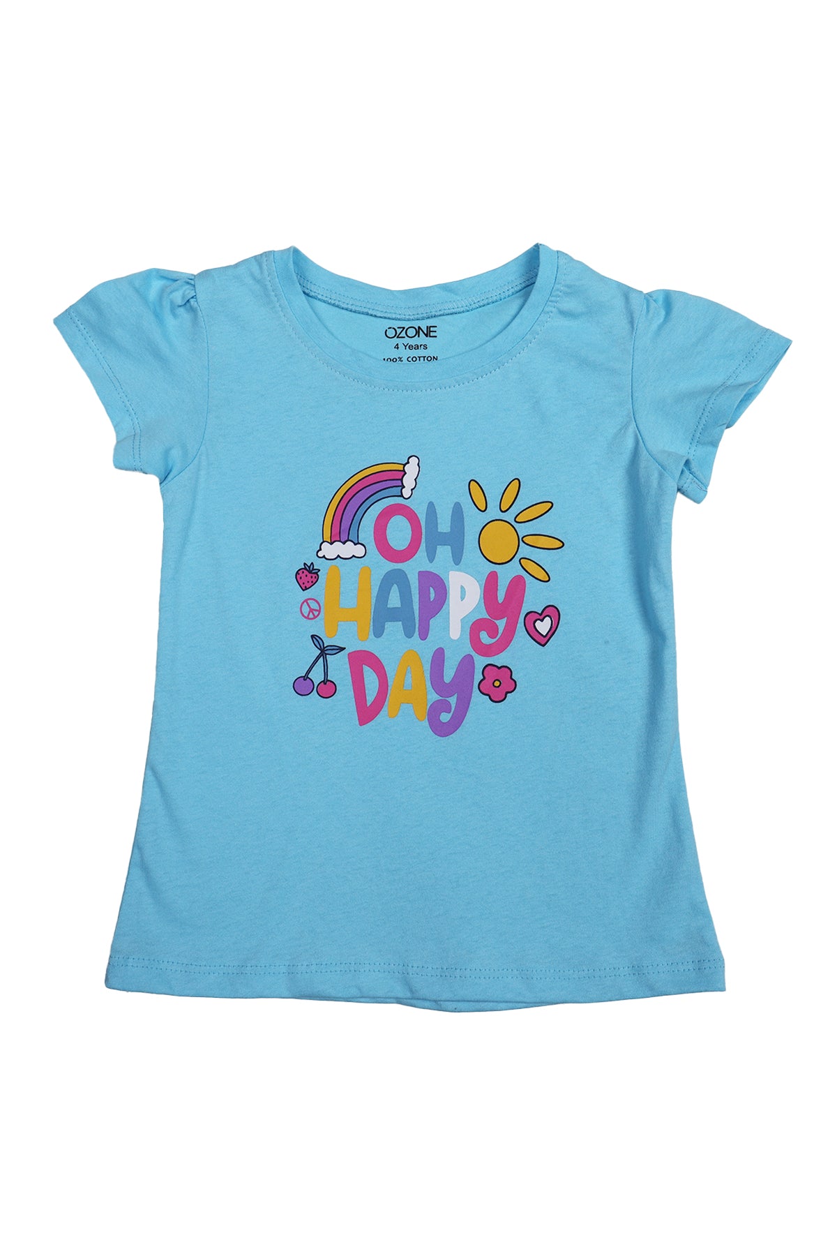 Ozone Kids Girls Casual T-Shirt