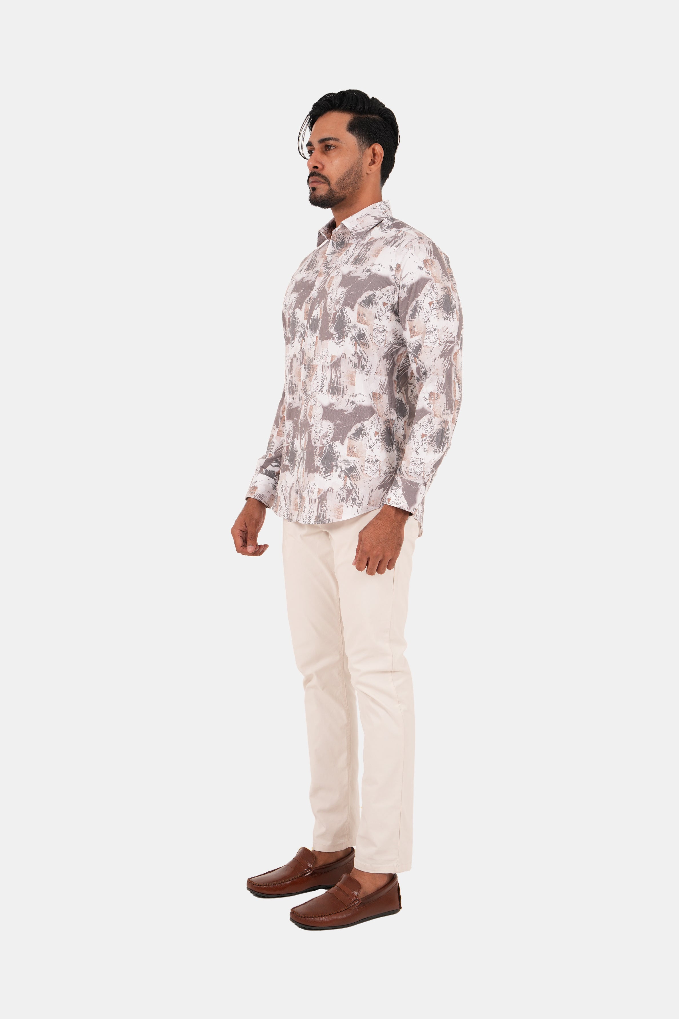 Kingstreet Modern Muse Men's Casual Linen Shirt