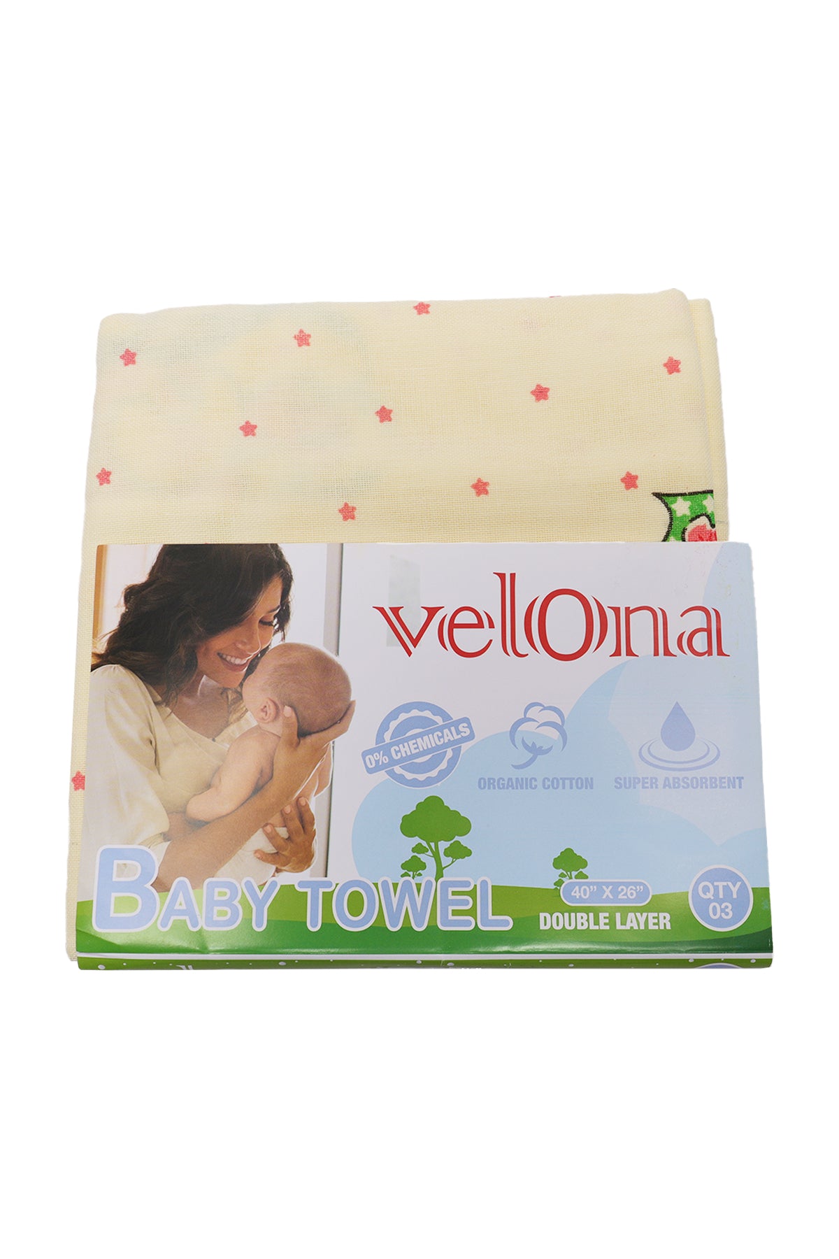 Velona Baby Towel (3 Pcs)