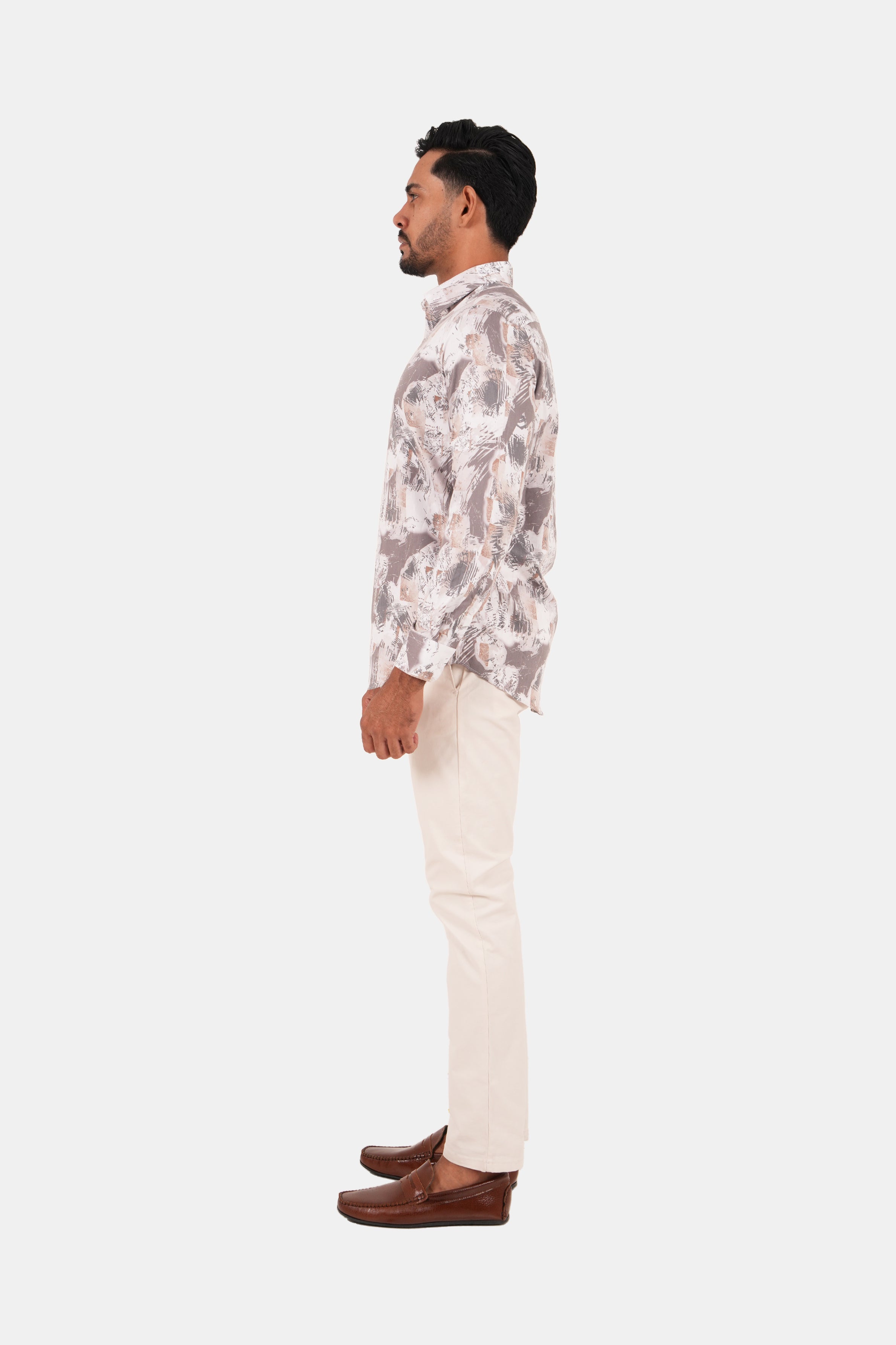Kingstreet Modern Muse Men's Casual Linen Shirt