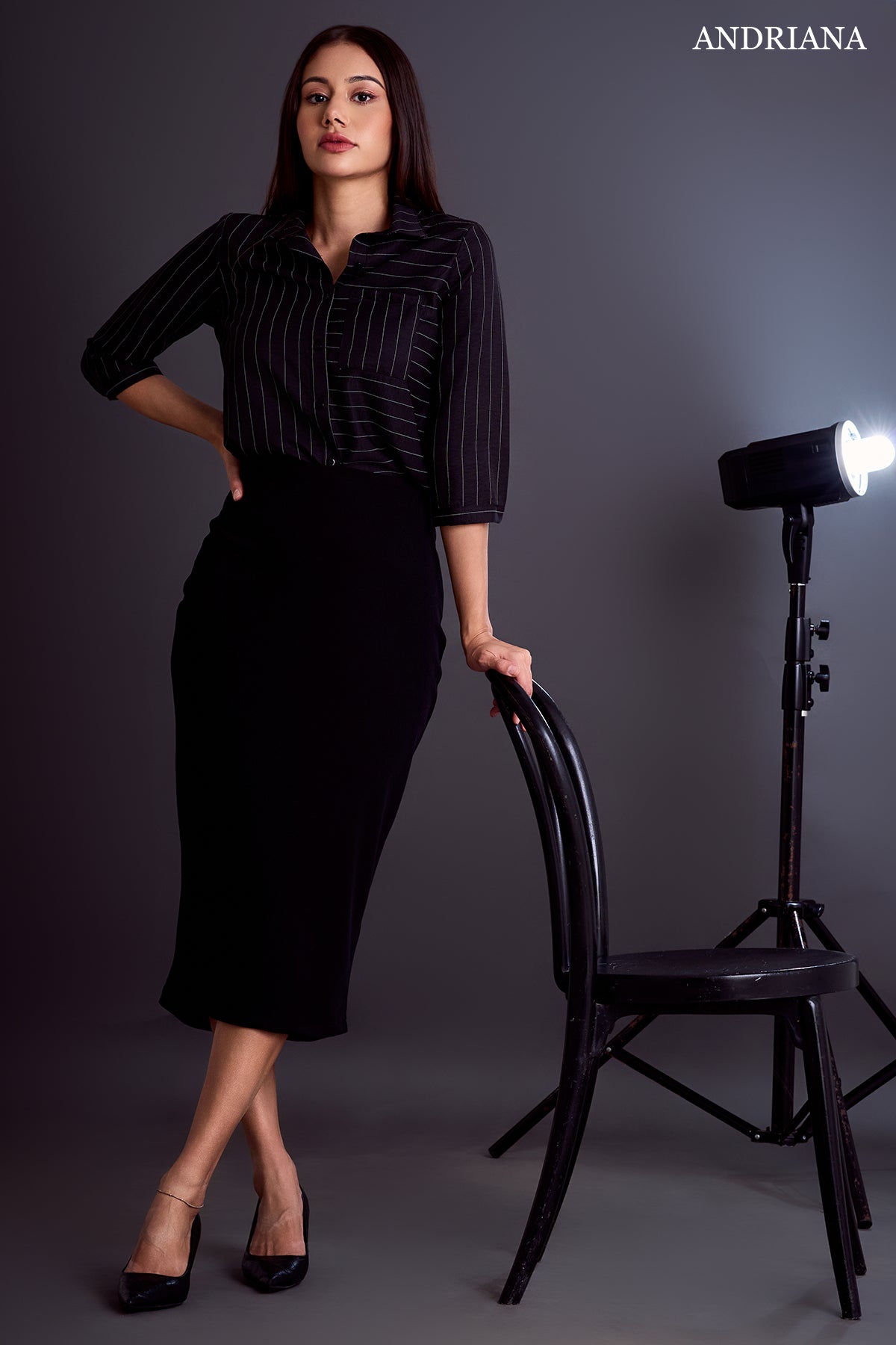 Andriana FORMALITE Women's Office Skirt