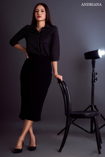 Andriana FORMALITE Women's Office Skirt