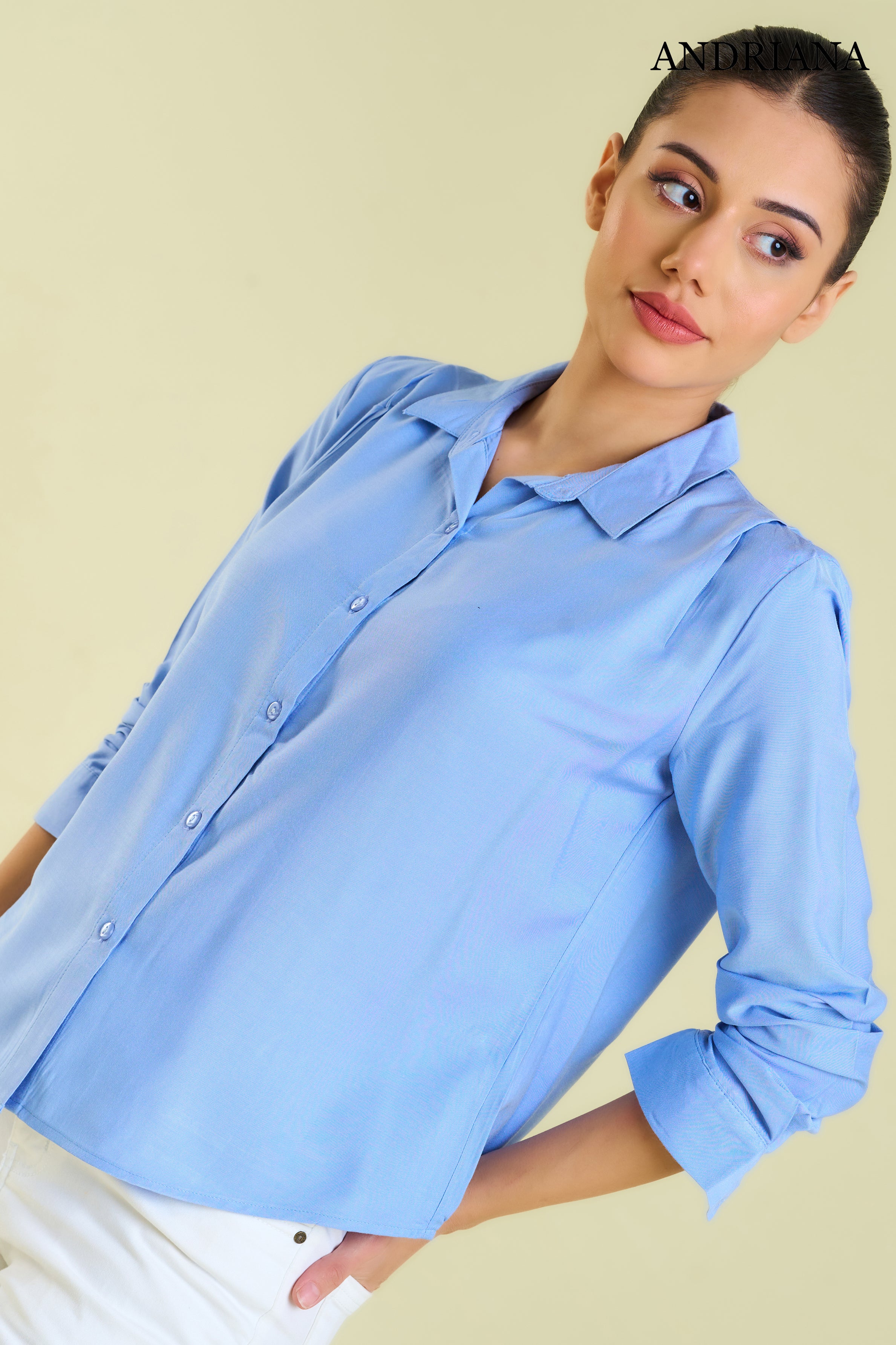 ANDRIANA Women's Formal Blouse