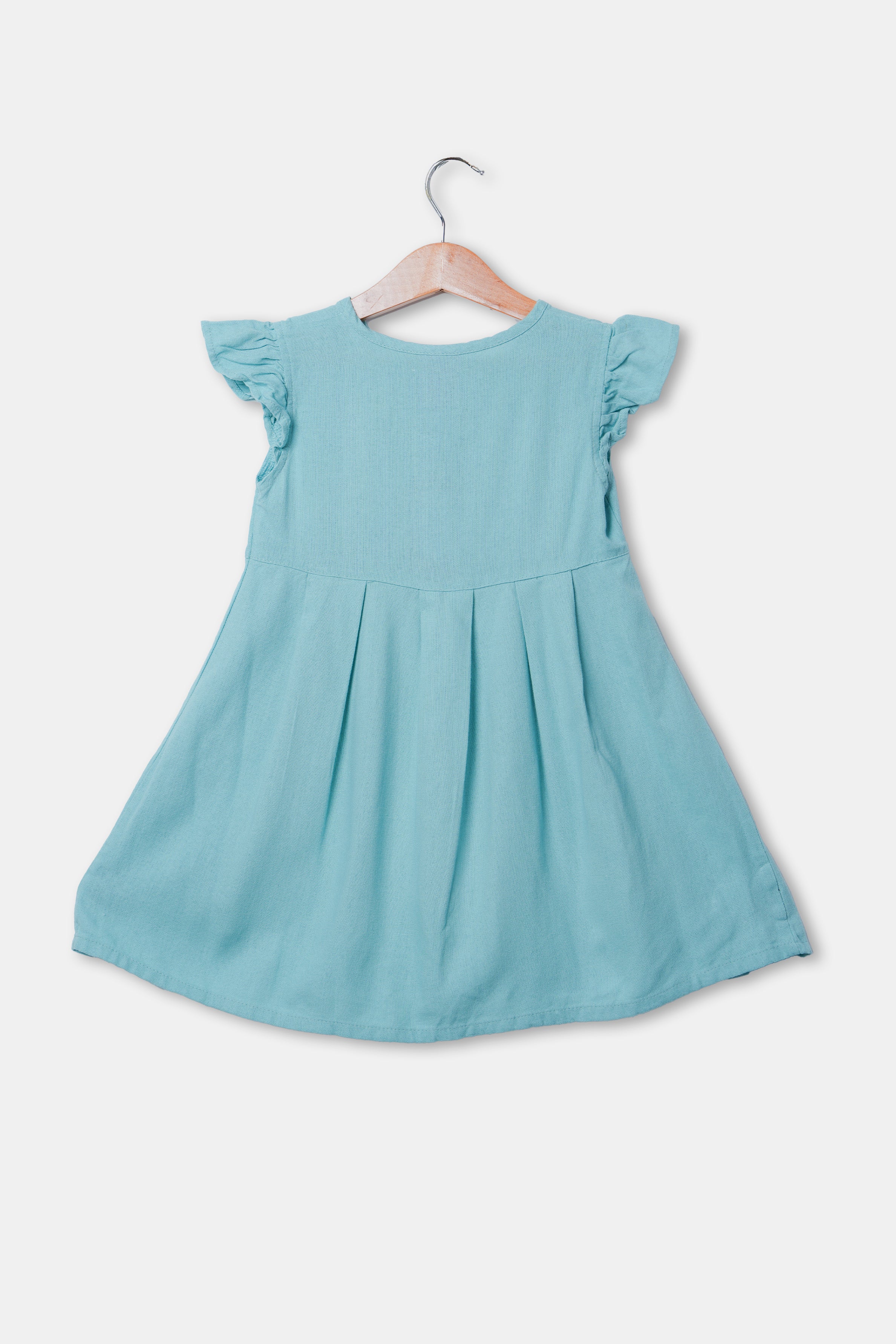 Kids Girls Linen Frock