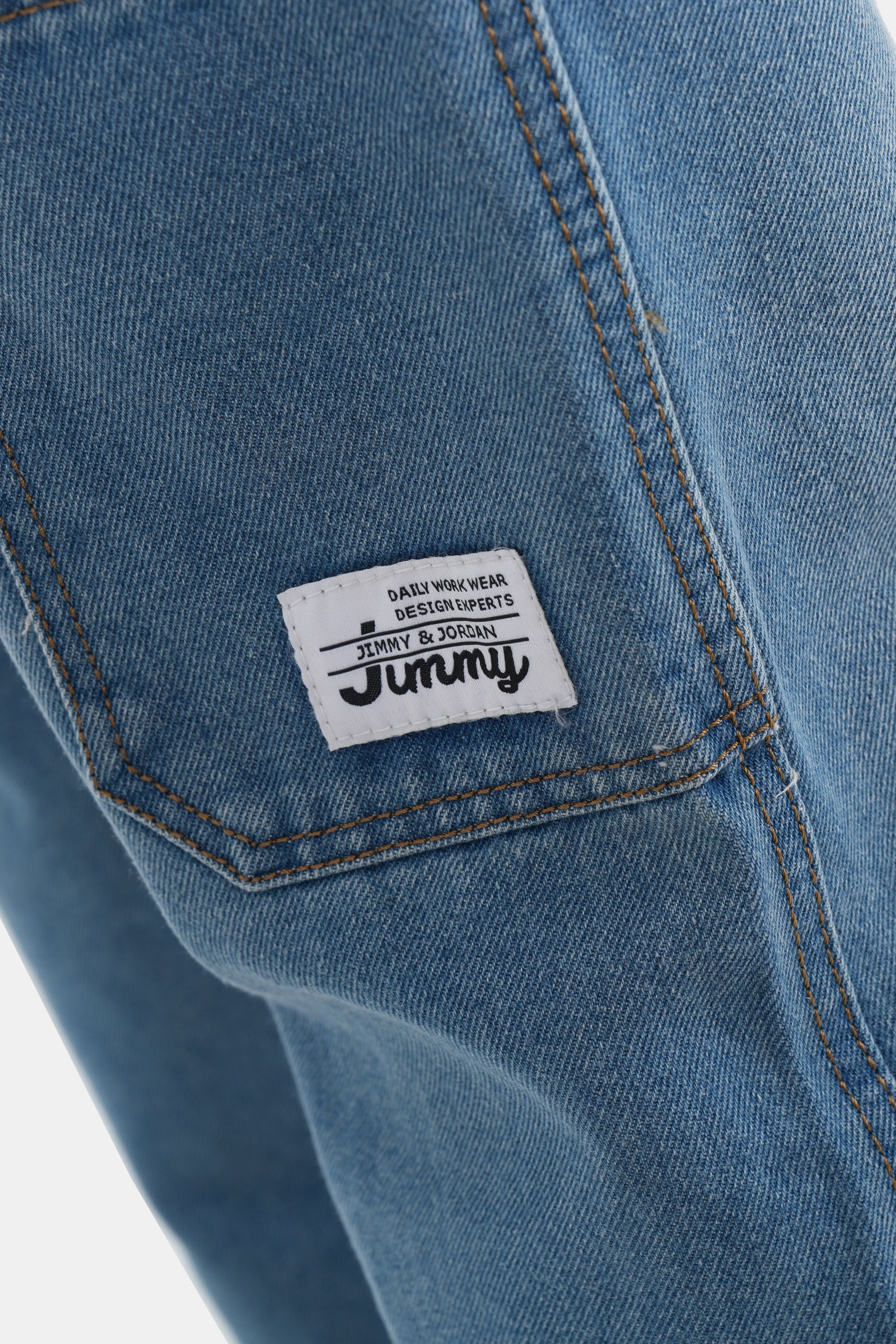 Hustle Jersey Vibes Men's Denim Pant