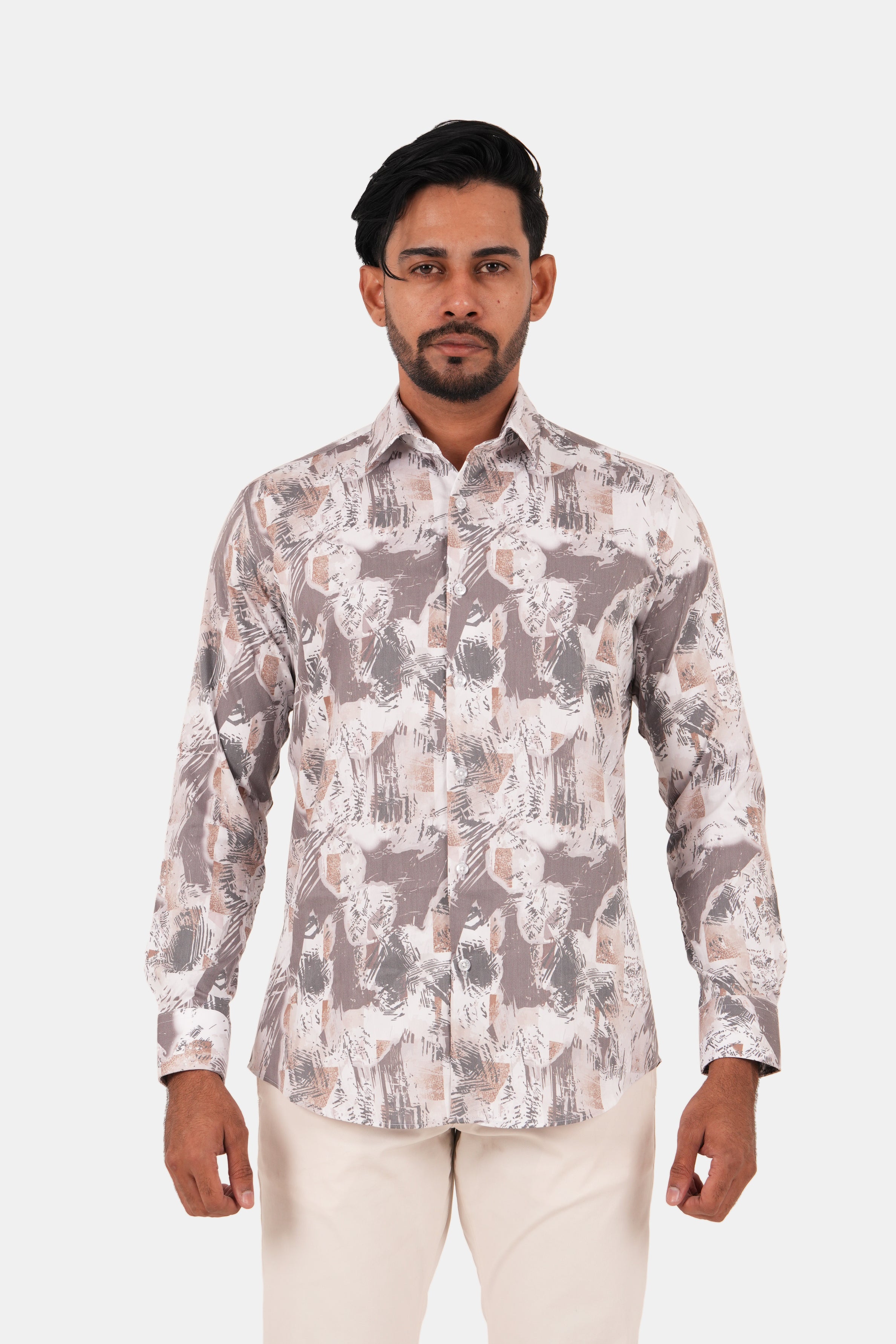 Kingstreet Modern Muse Men's Casual Linen Shirt