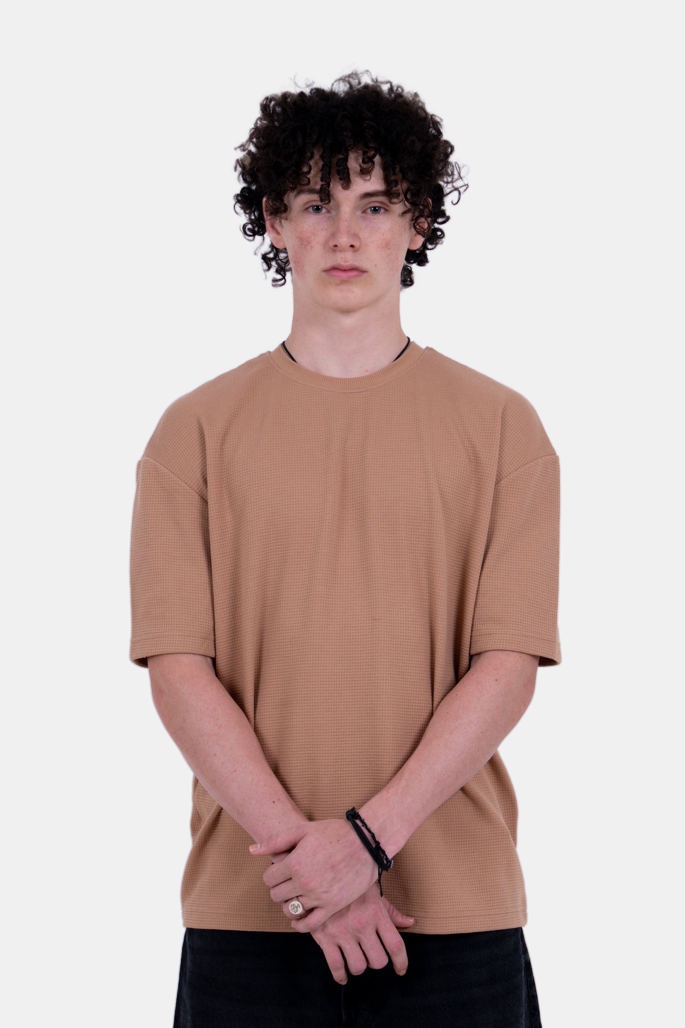 Hustle Men's Crew Neck T-Shirt - Everyday Neutrals