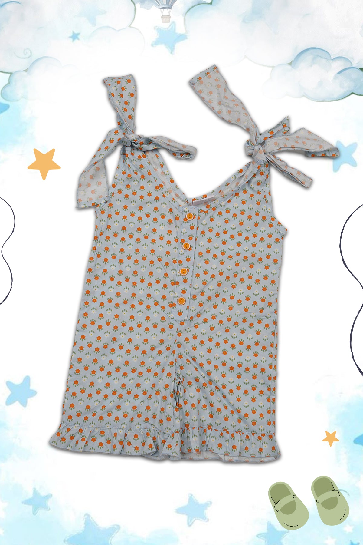 Ozone Baby Girls Play Suit