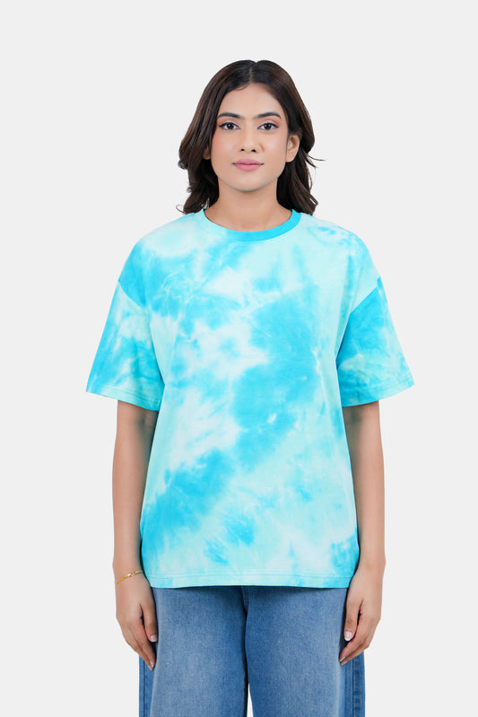 Modano Women's Tie- Dye T-Shirt-Casual  Wear