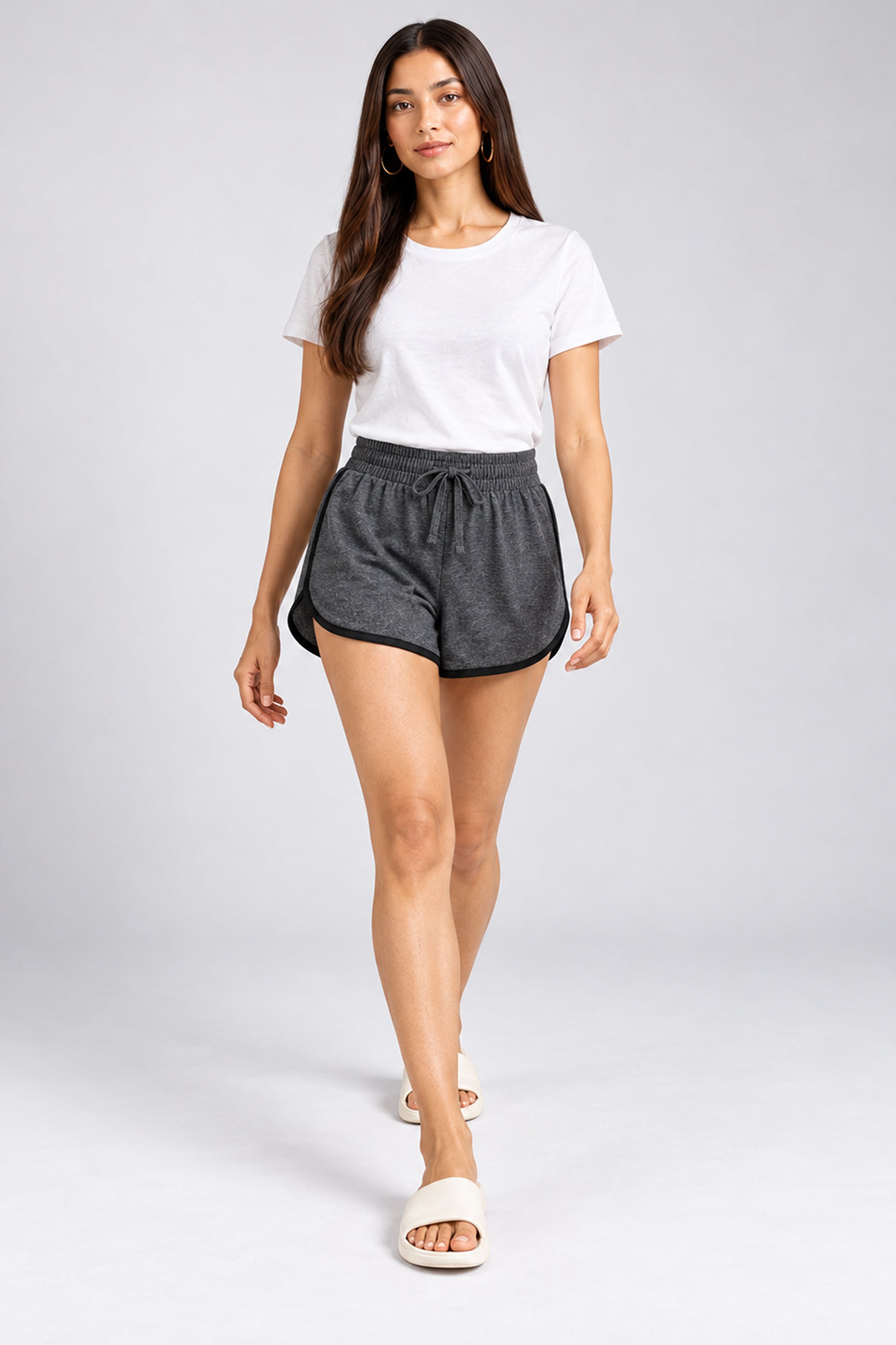 ENVOGUE Women’s Night Hot Short - Dark Ash