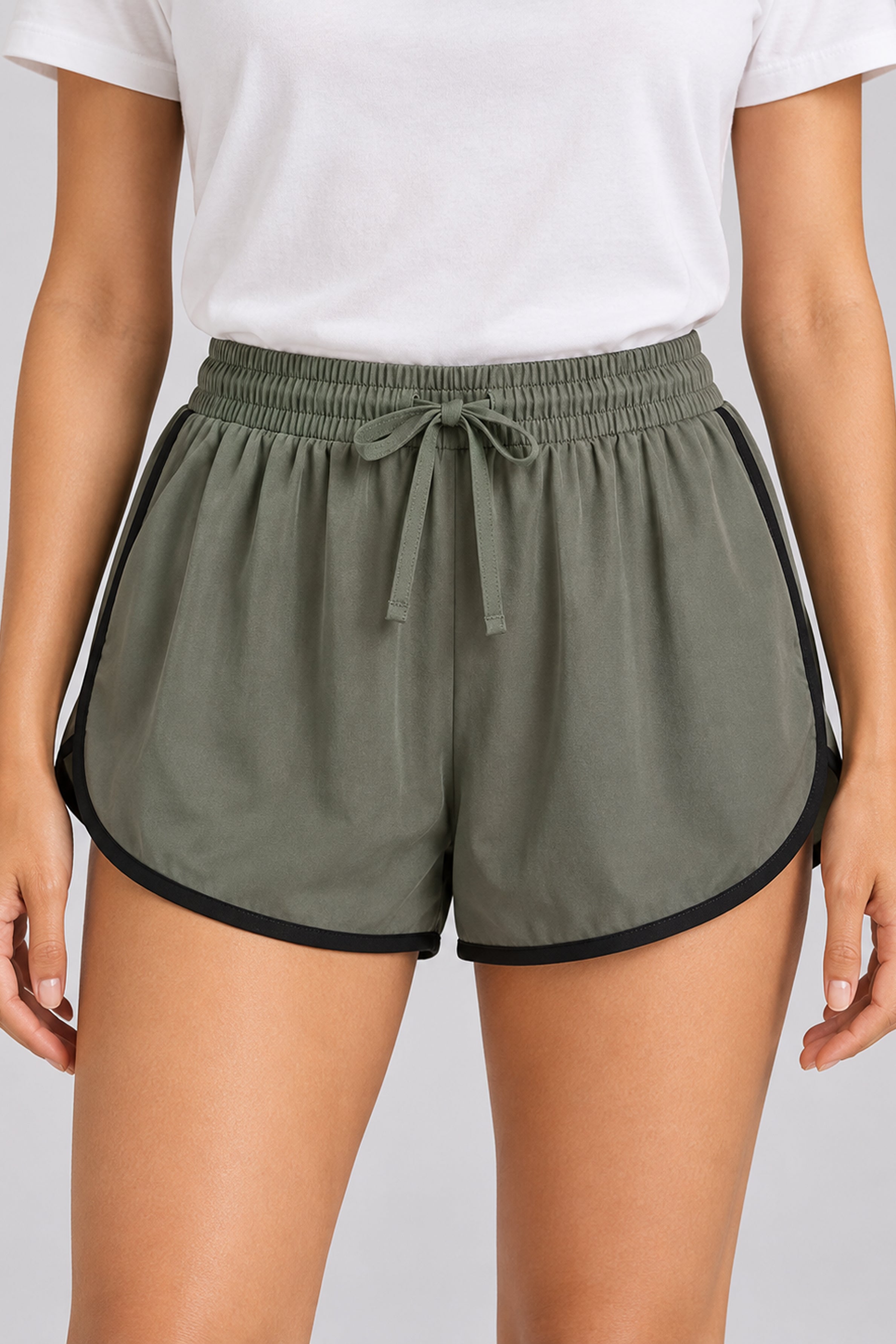 ENVOGUE Women’s Night Hot Short - Army Green