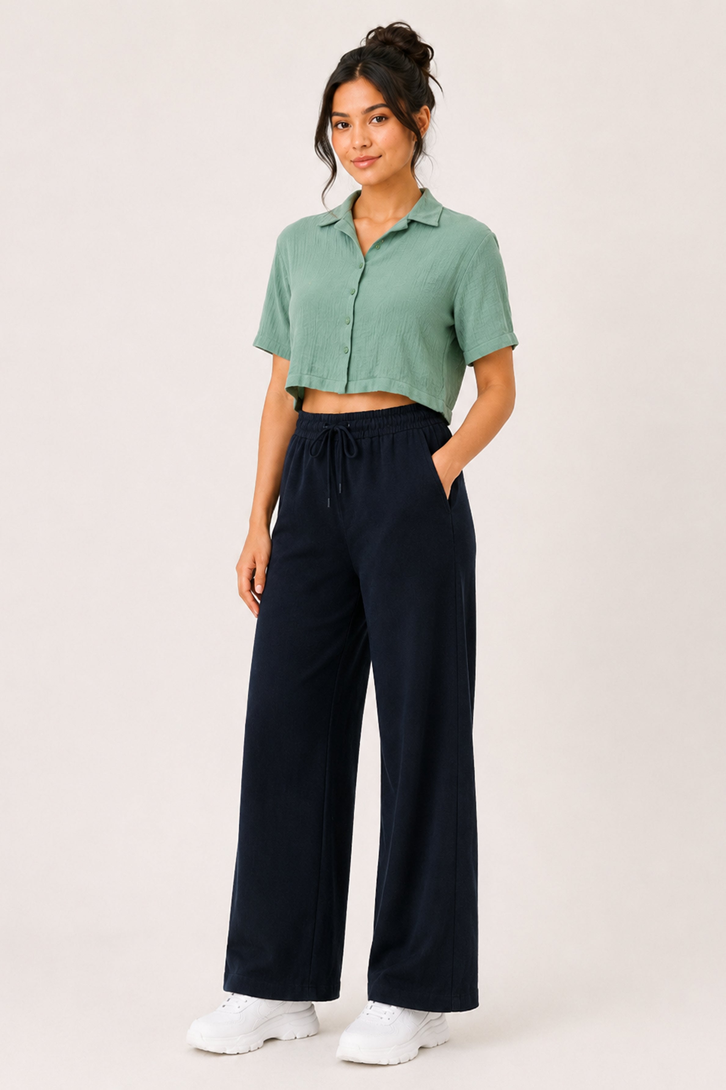 MODANO Casual Top - Green