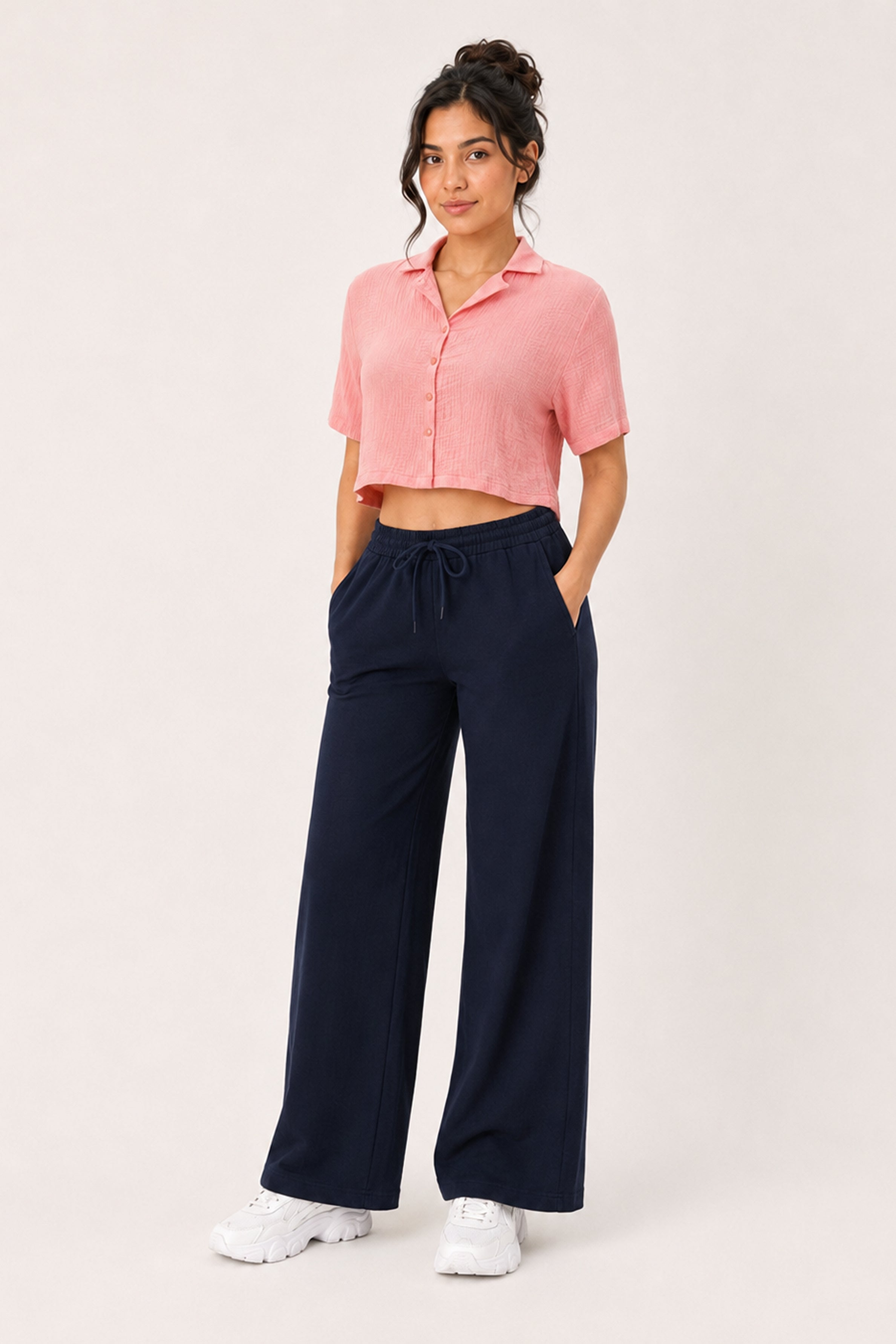 MODANO Casual Top - Peach