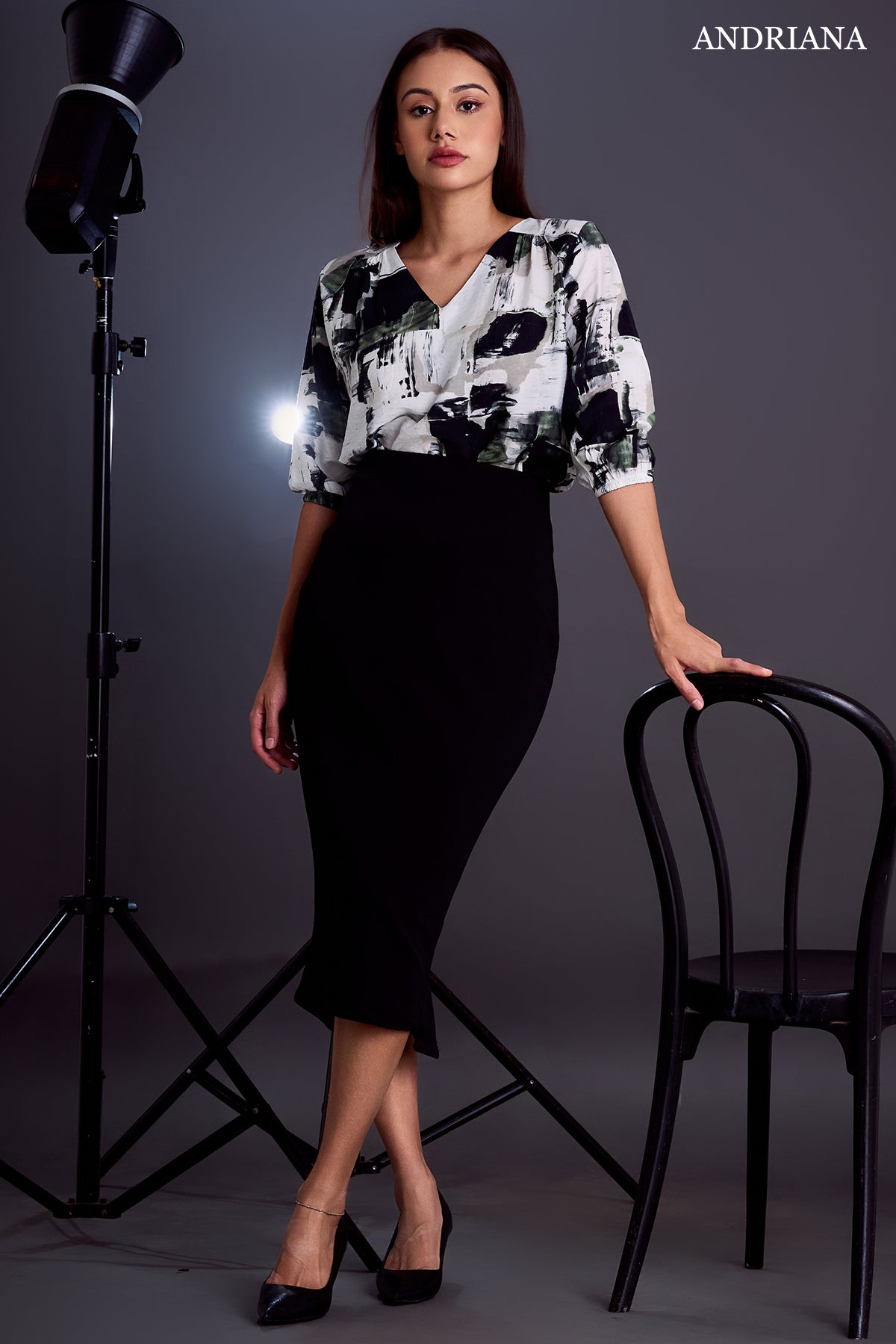 Andriana FORMALITE Women's Office Top