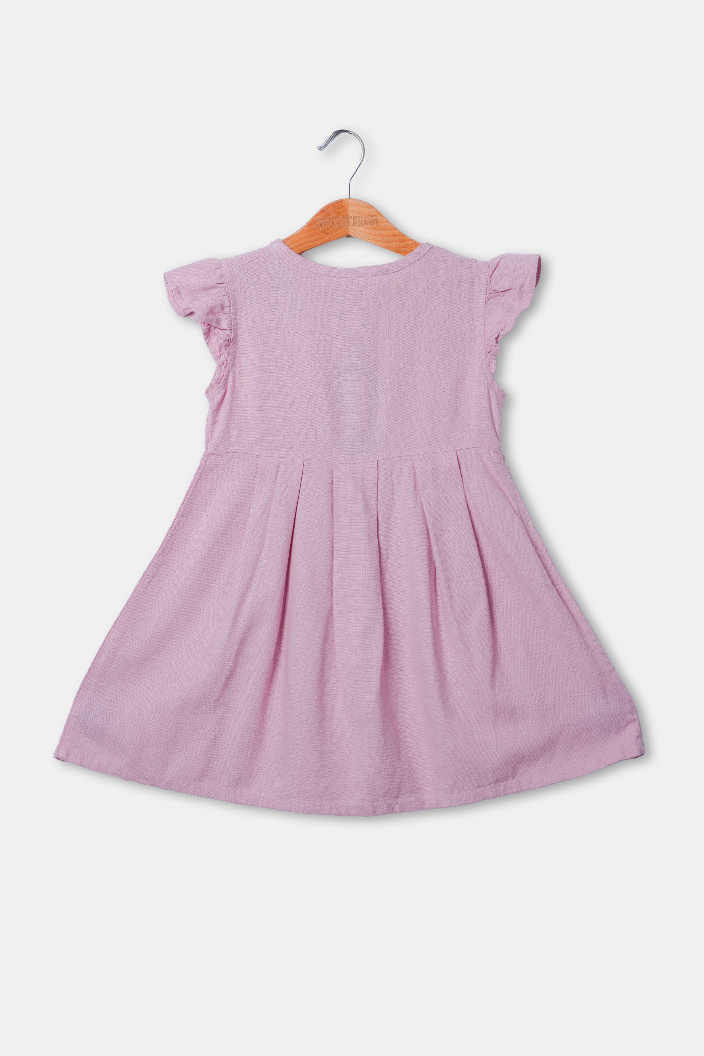 Kids Girls Linen Frock