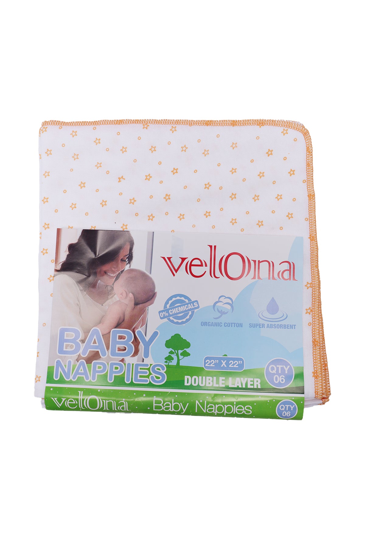 Velona Baby Nappies (6 Pcs)