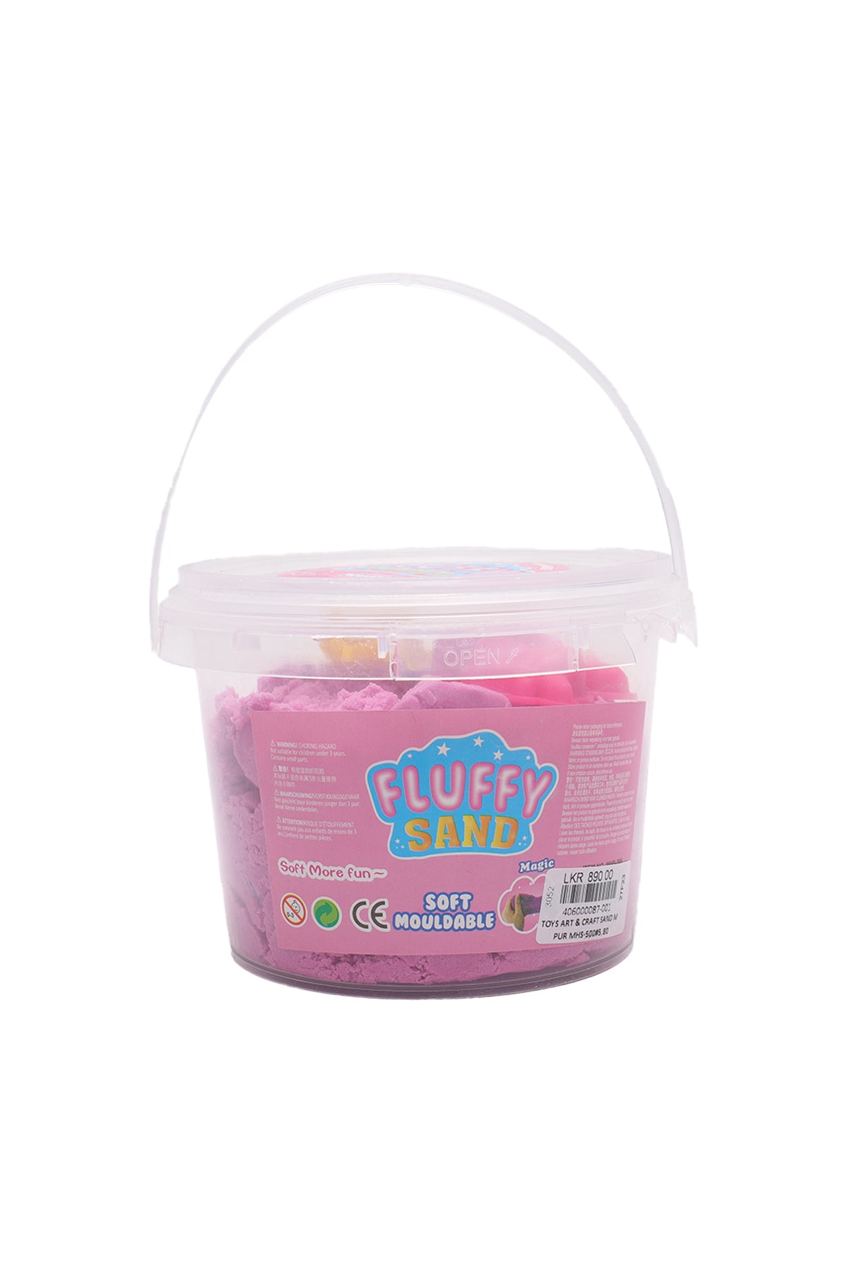 Art & Craft Fluffy Sand (Pink)