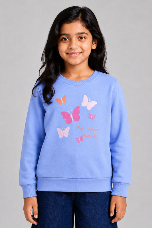 LITTLE MODANO Kids' Purple Long-Sleeve Tee