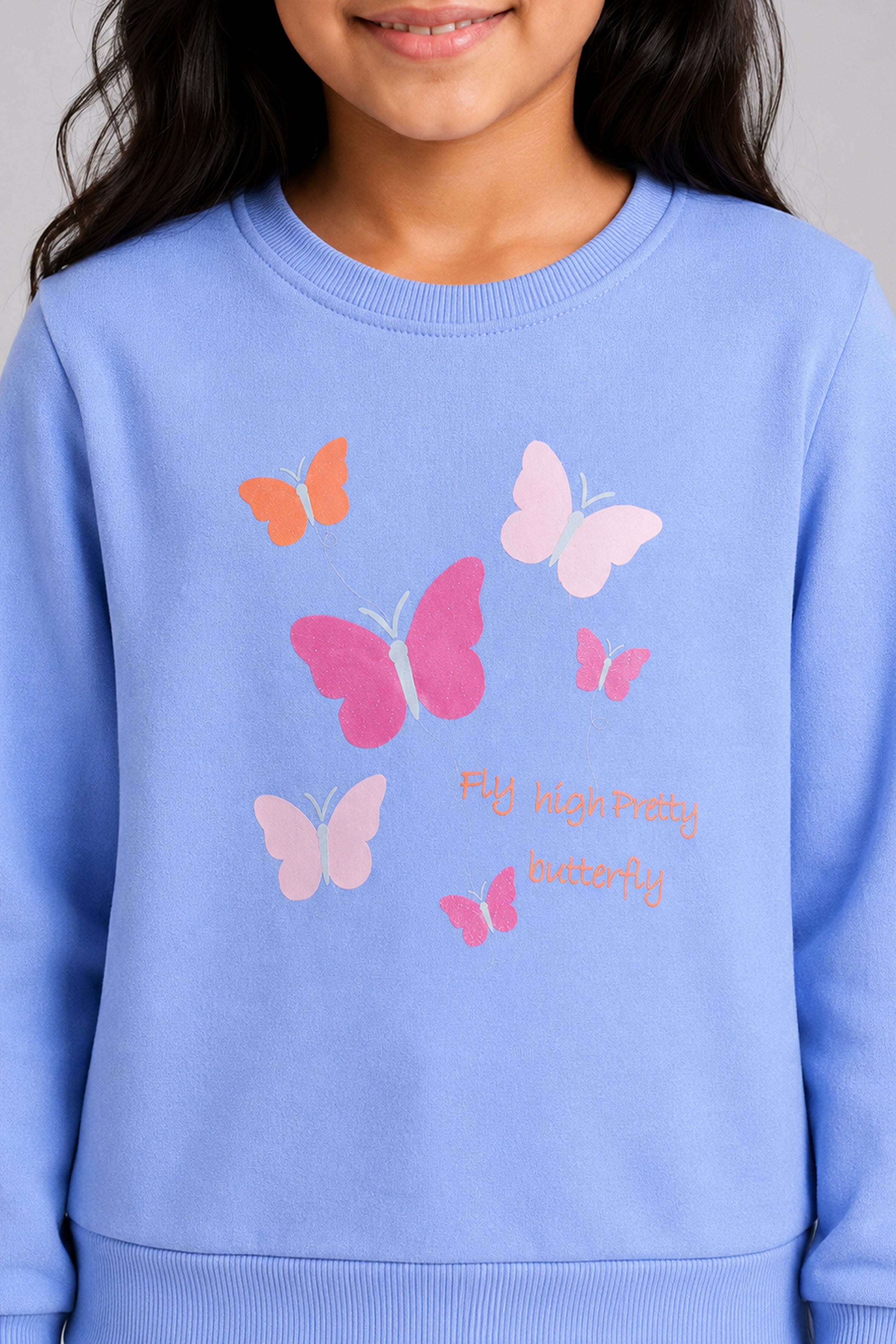LITTLE MODANO Kids' Purple Long-Sleeve Tee