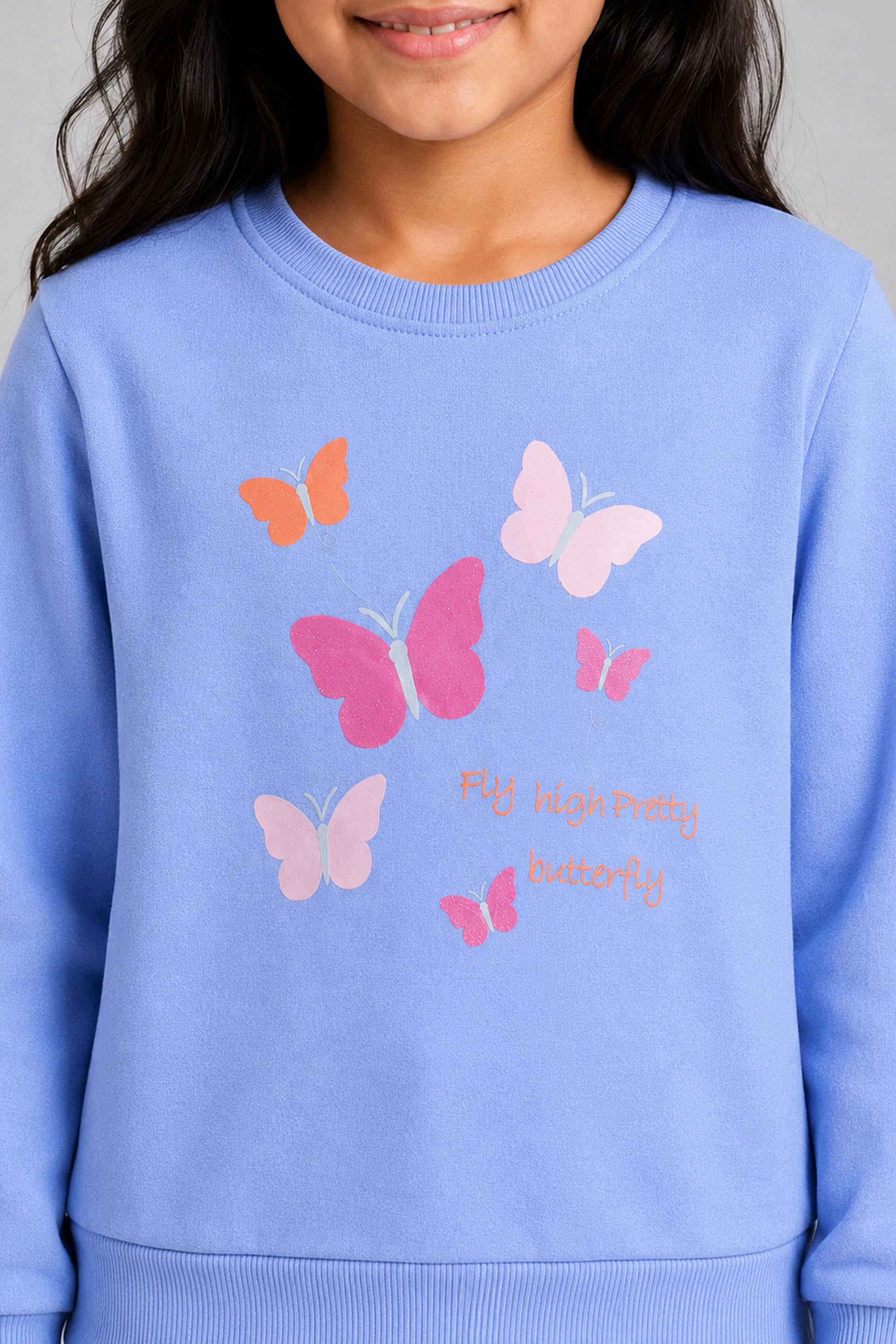 LITTLE MODANO Kids' Purple Long-Sleeve Tee