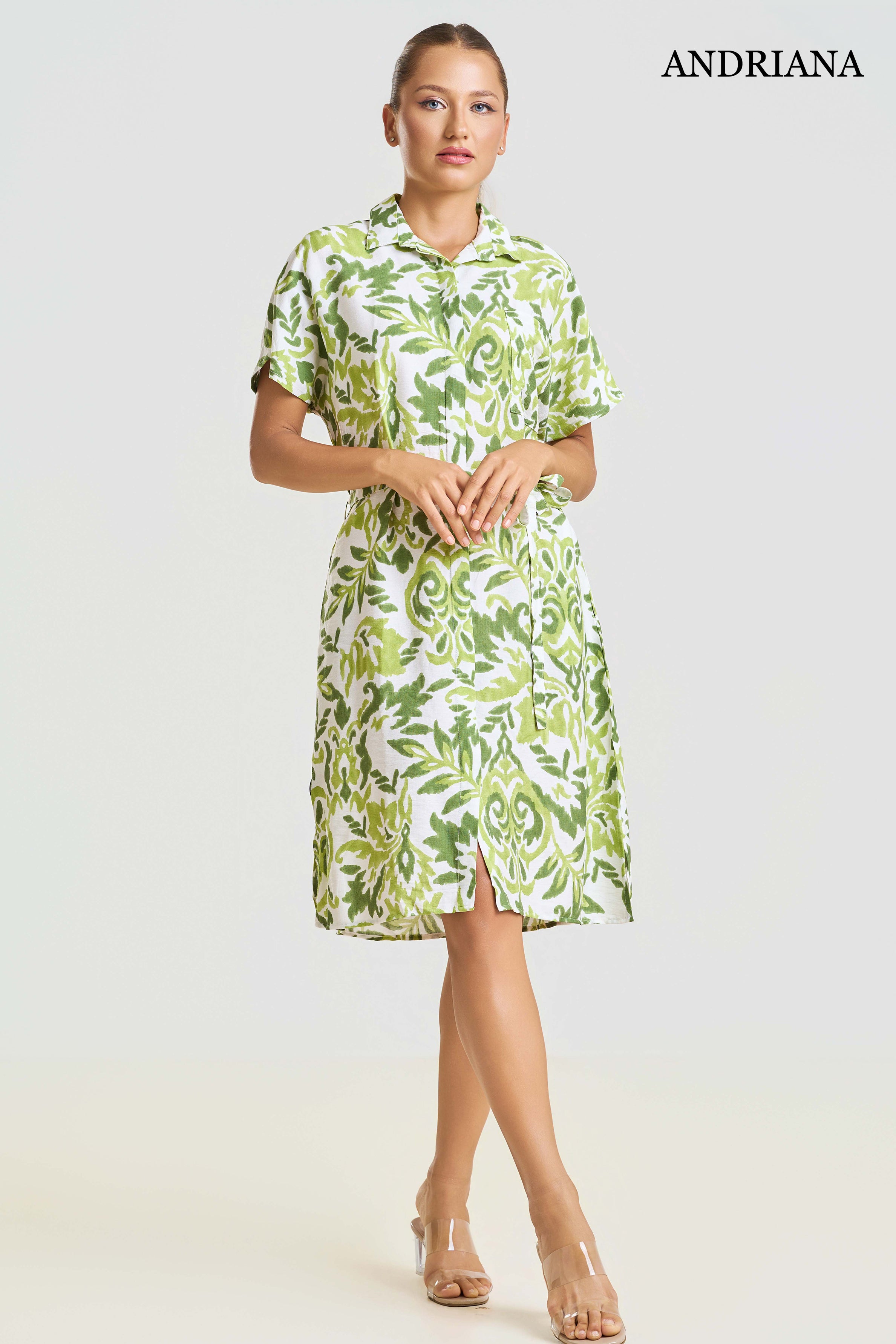 Andriana Women's Floral Dress -  Formal Wear