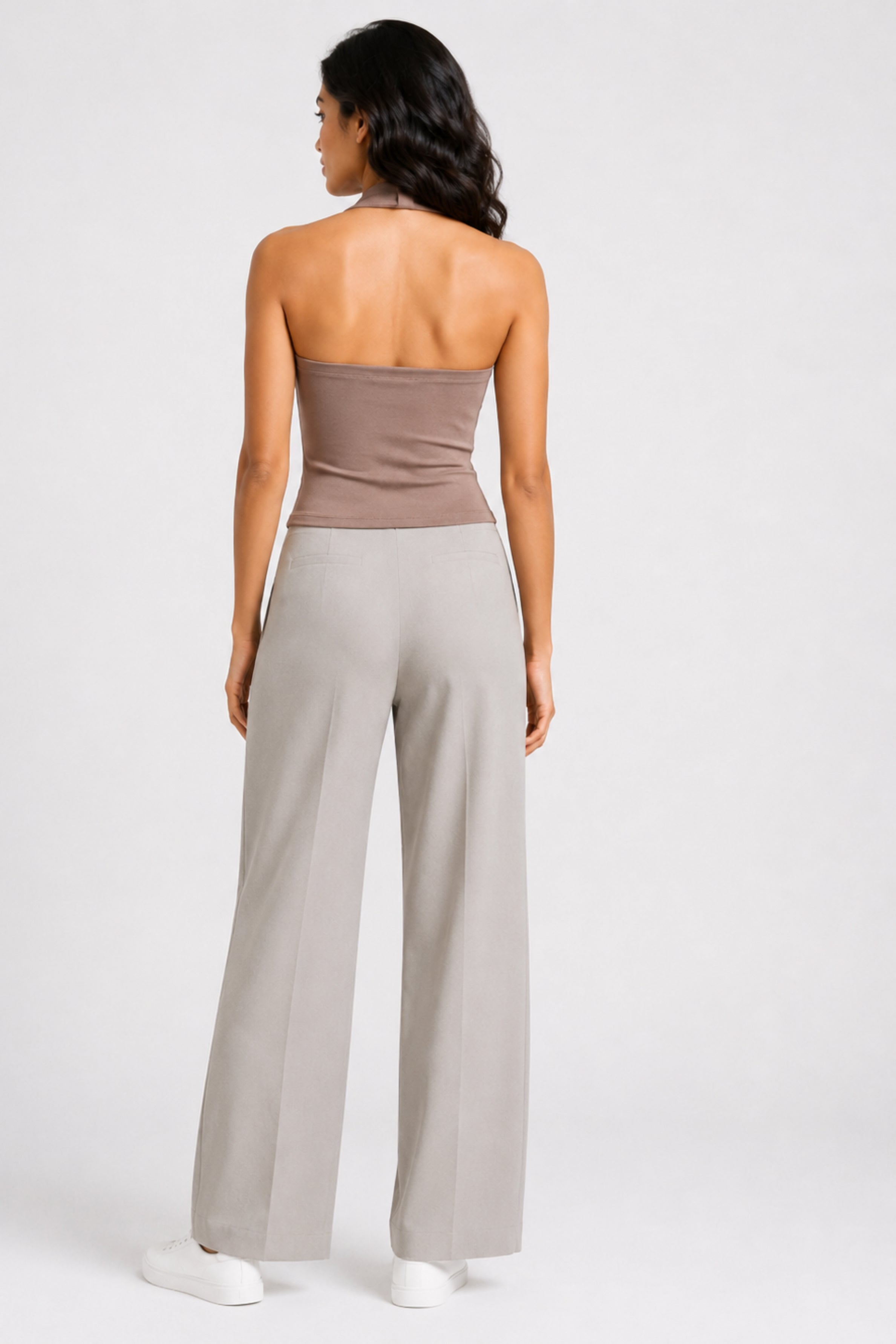 MODANO Casual Top - Brown