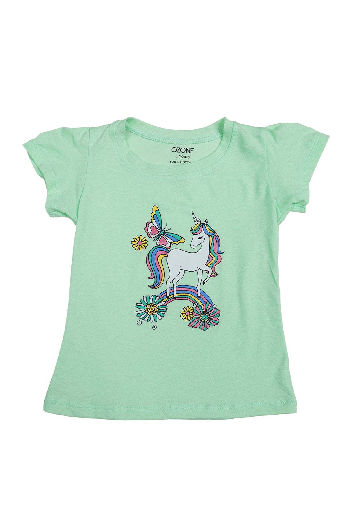 Ozone Kids Girls Casual T-Shirt