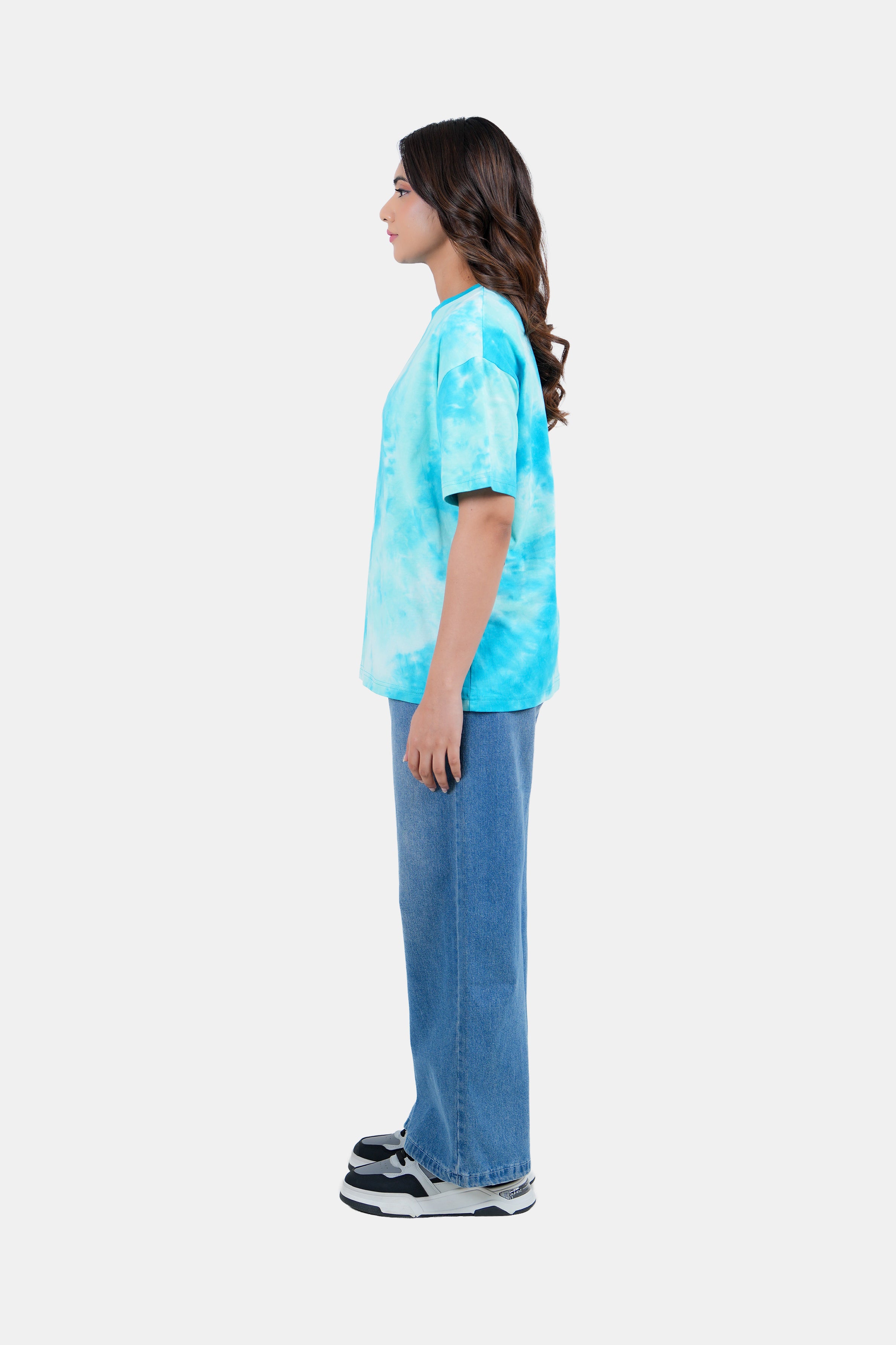 Modano Women's Tie- Dye T-Shirt-Casual  Wear