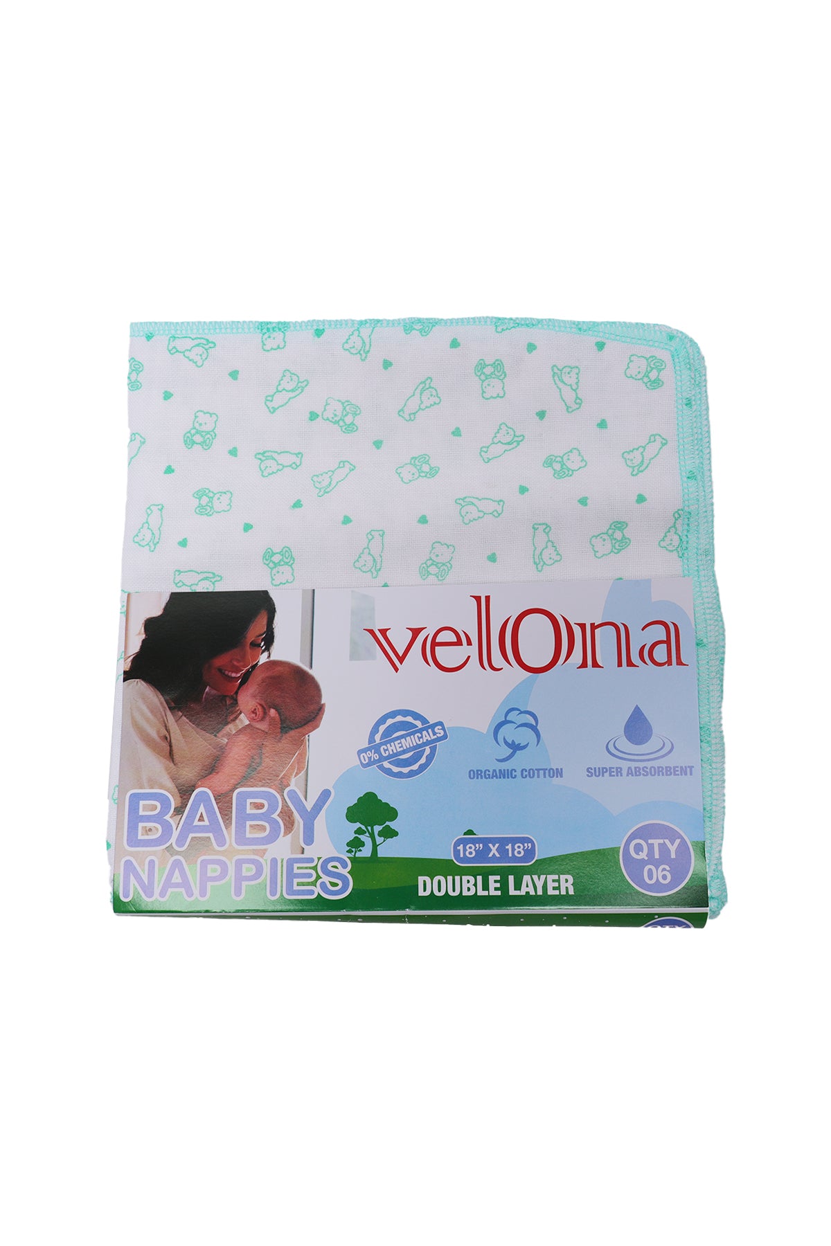 Velona Baby Nappies (6 Pcs)