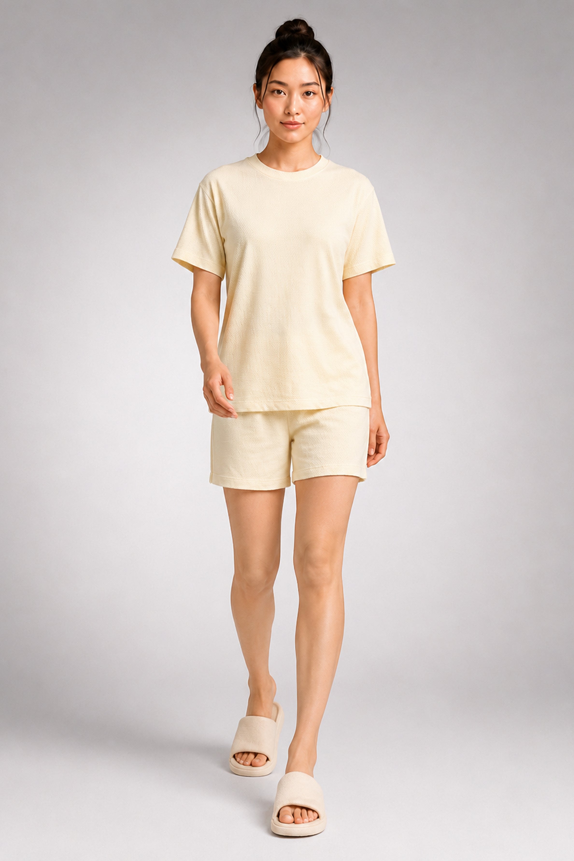 YAWN Women's Pijama 2Pcs Set - Yellow