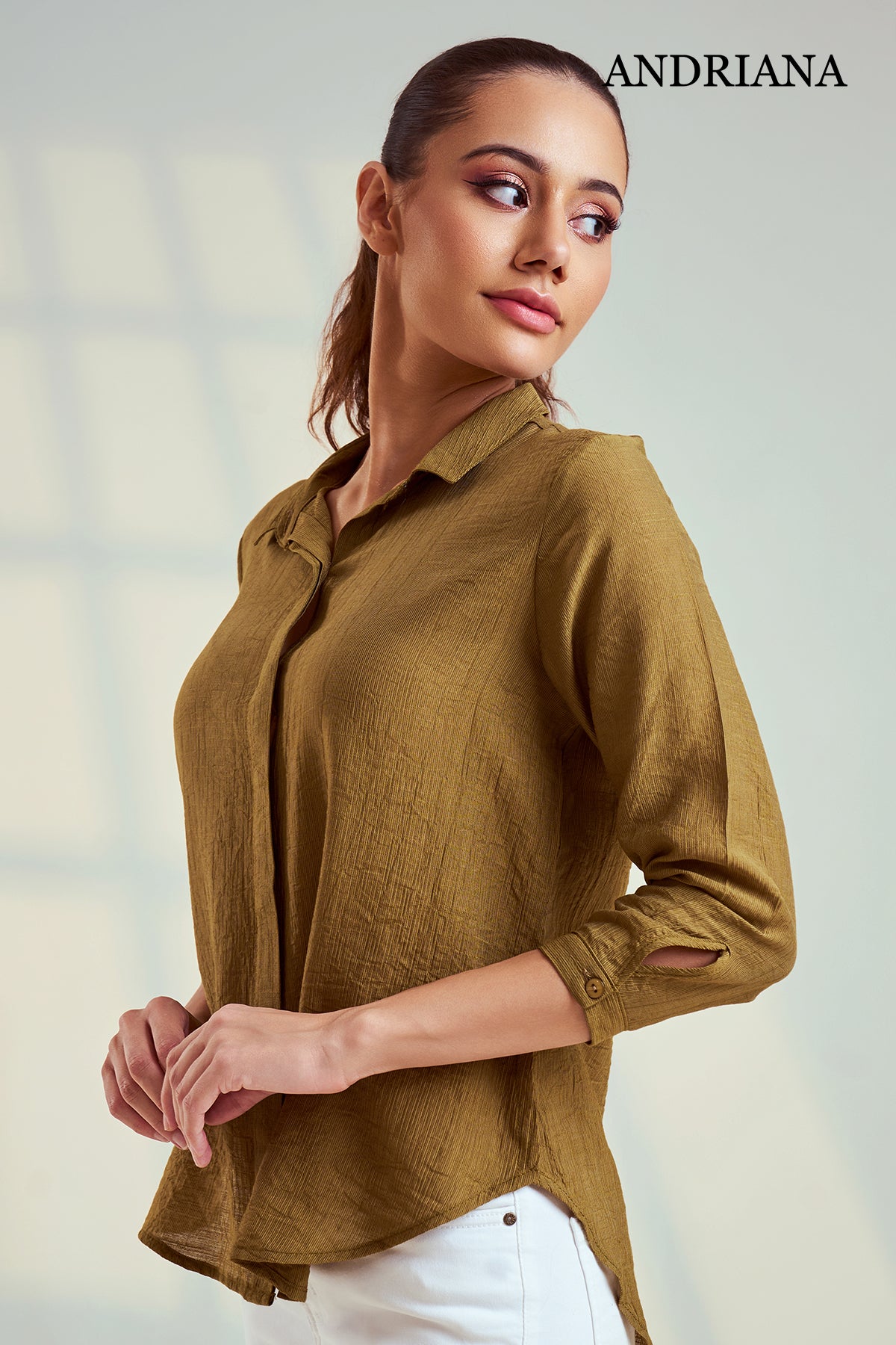Andriana Women's Office Blouse