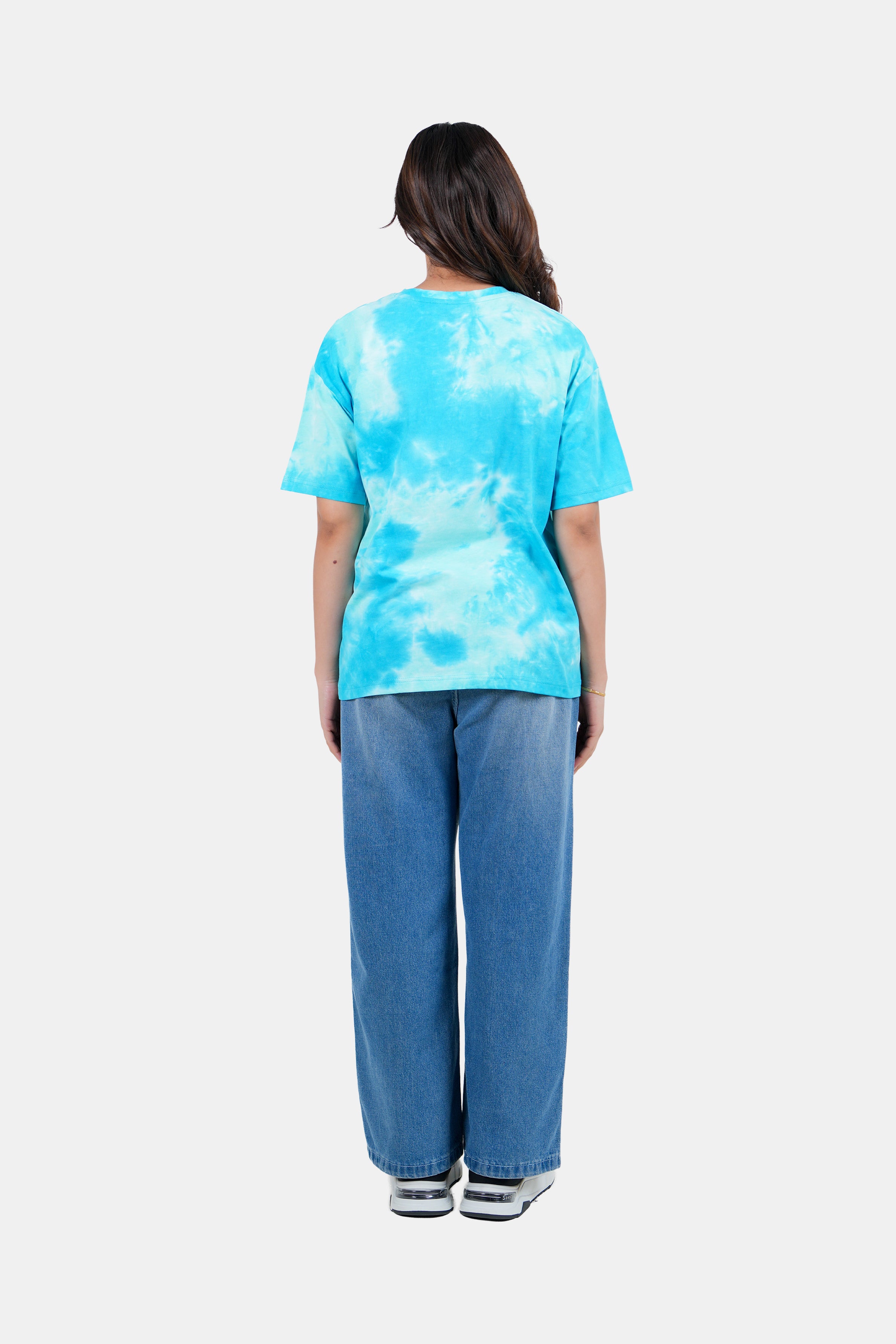Modano Women's Tie- Dye T-Shirt-Casual  Wear