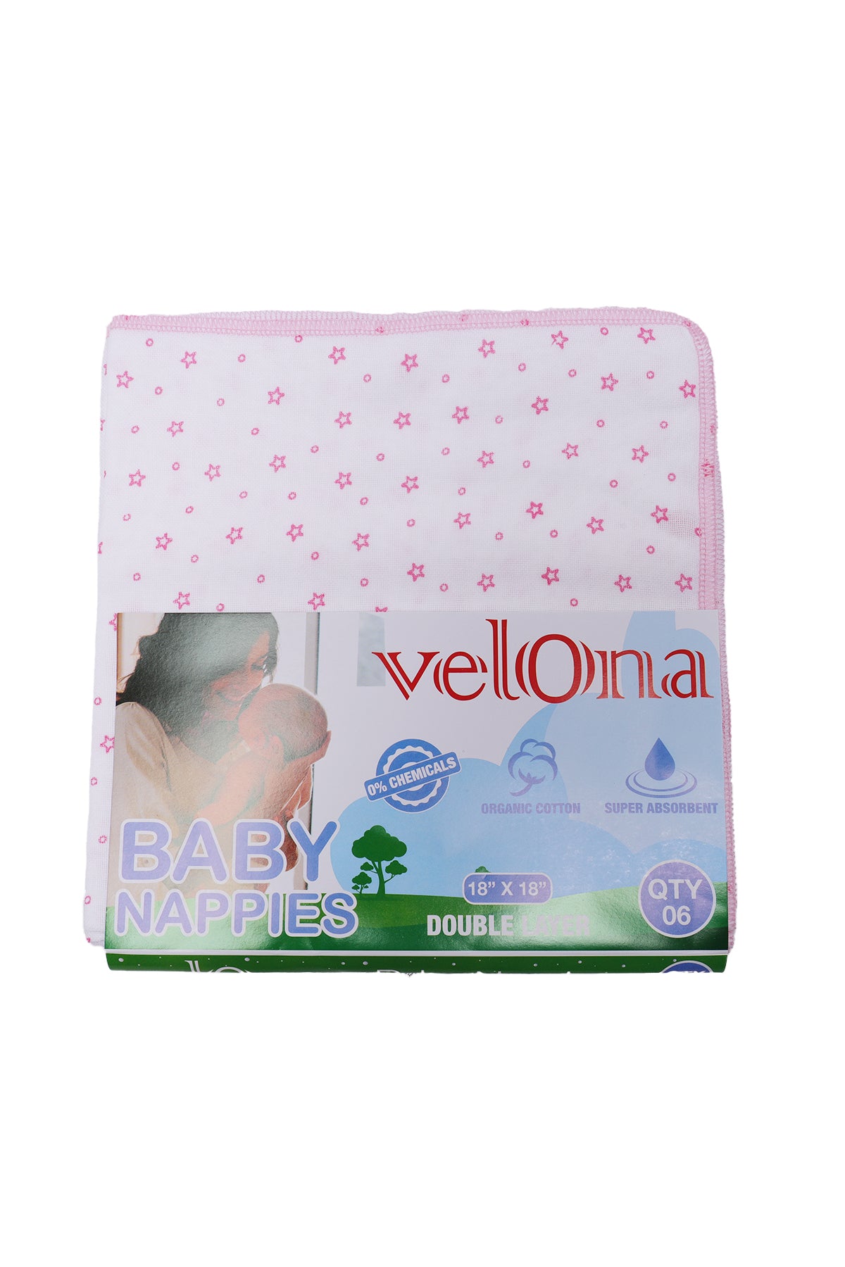 Velona Baby Nappies (6 Pcs)