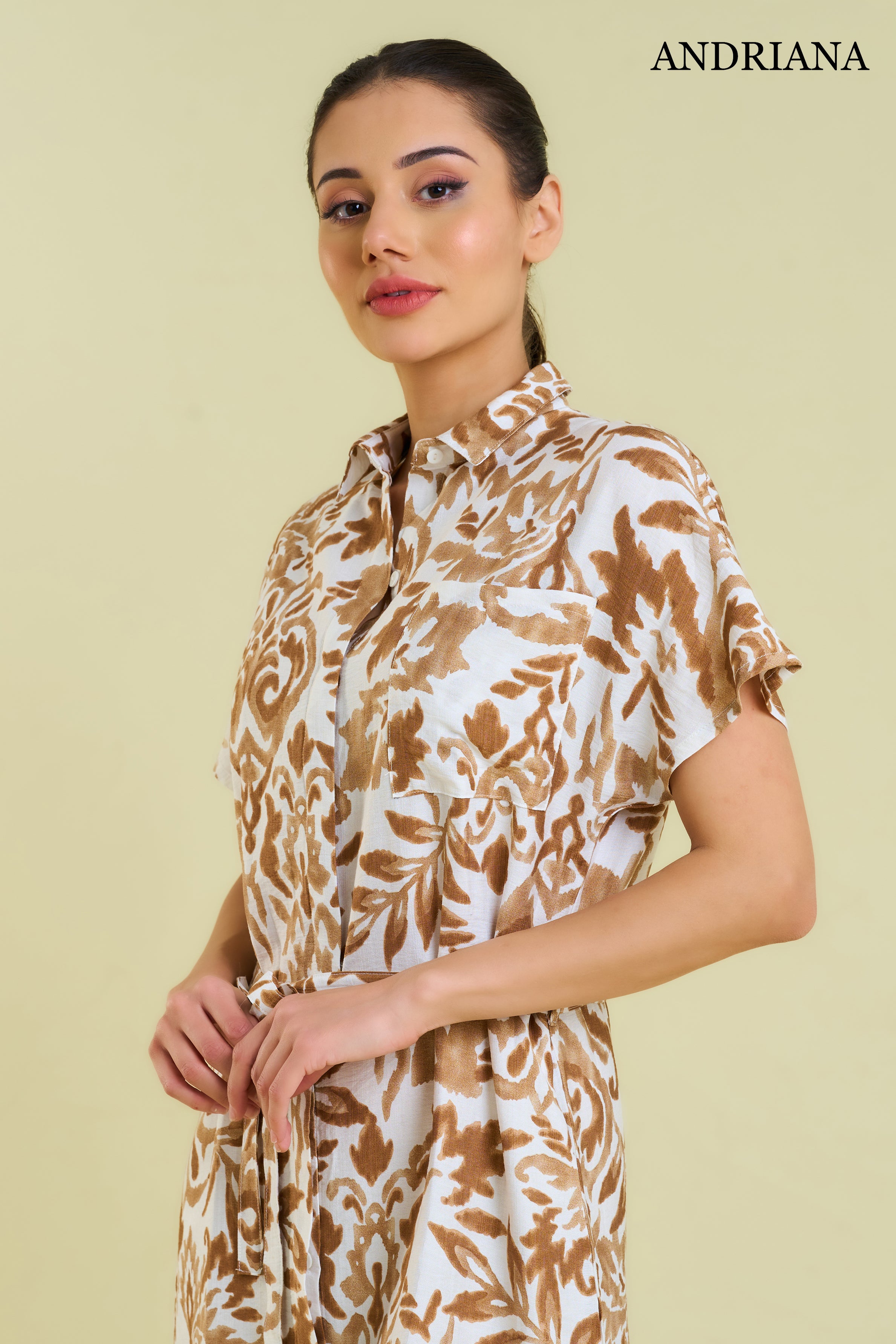 ANDRIANA Women's Floral Formal Dress