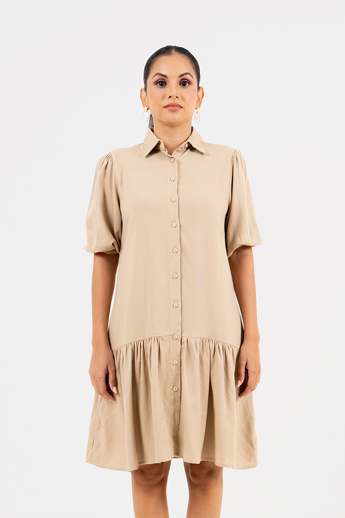 Modano Bloom Women's Linen Dress