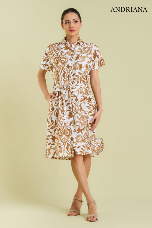 ANDRIANA Women's Floral Formal Dress