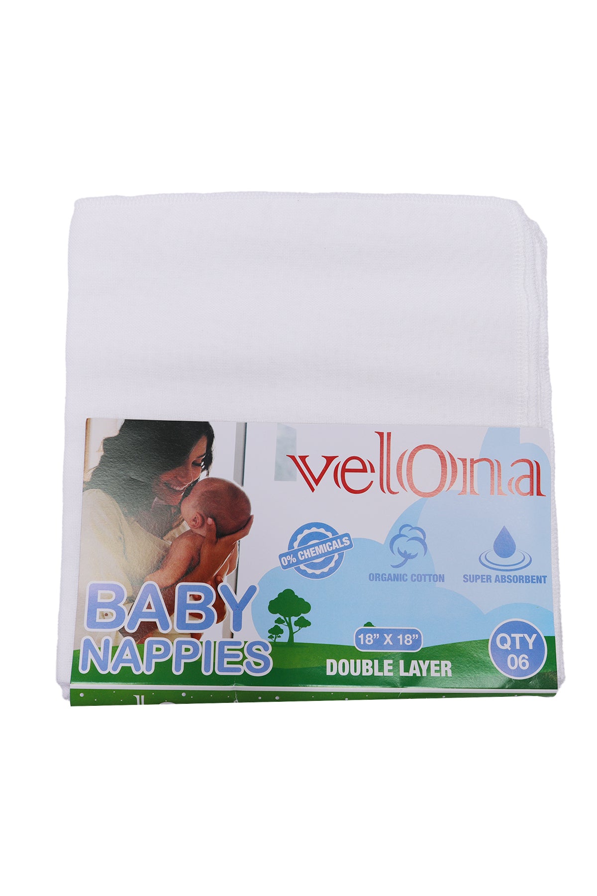 Velona Baby Nappies (6 Pcs)