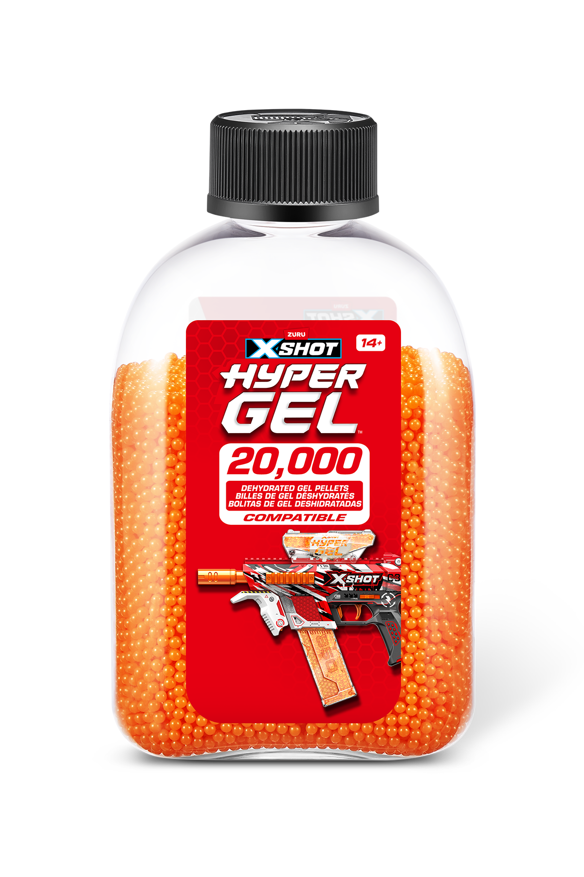 ZURU X-Shot Hyper Gel Gellets 20K Refill Pack