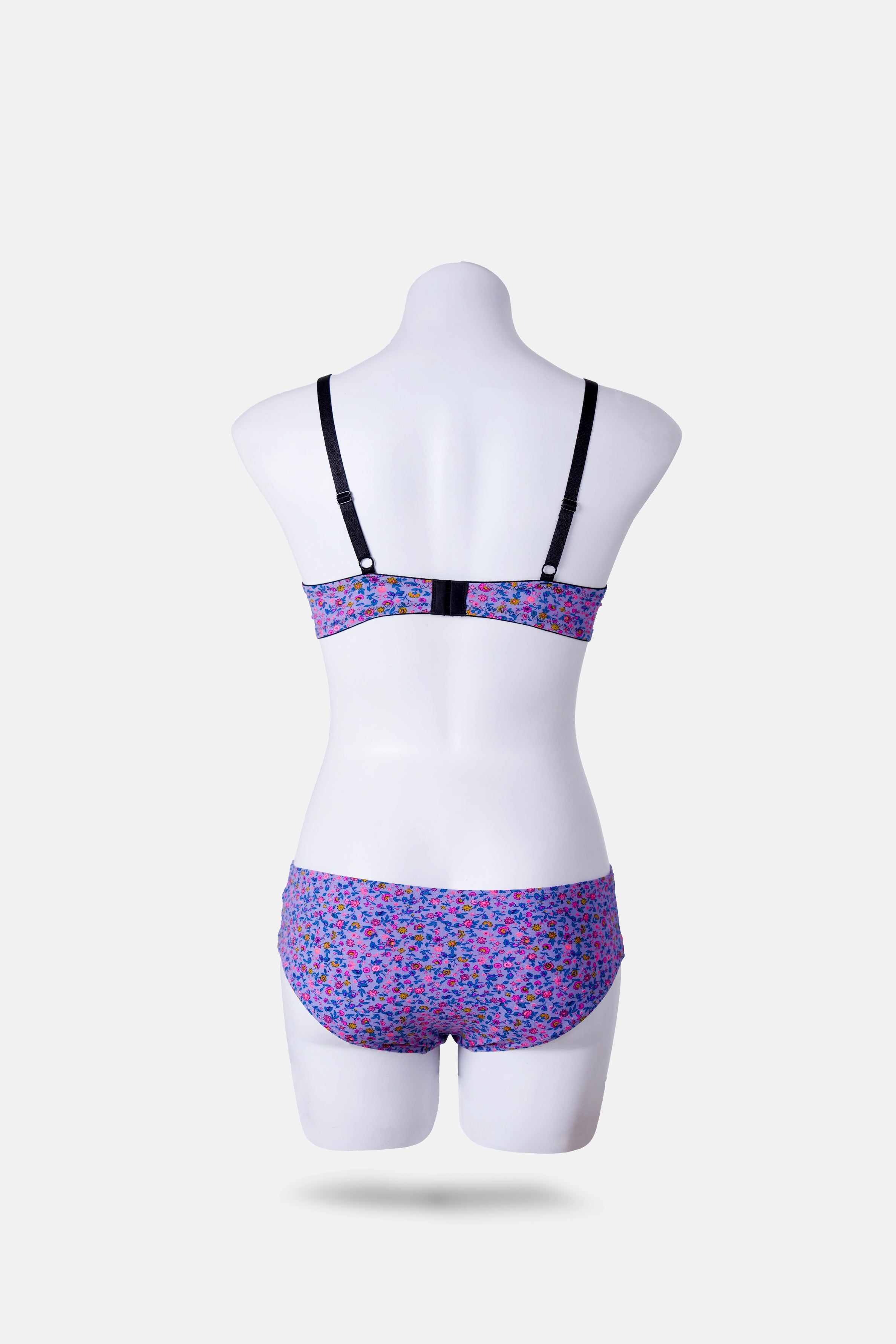Envogue Blue Hipster Floral Panty